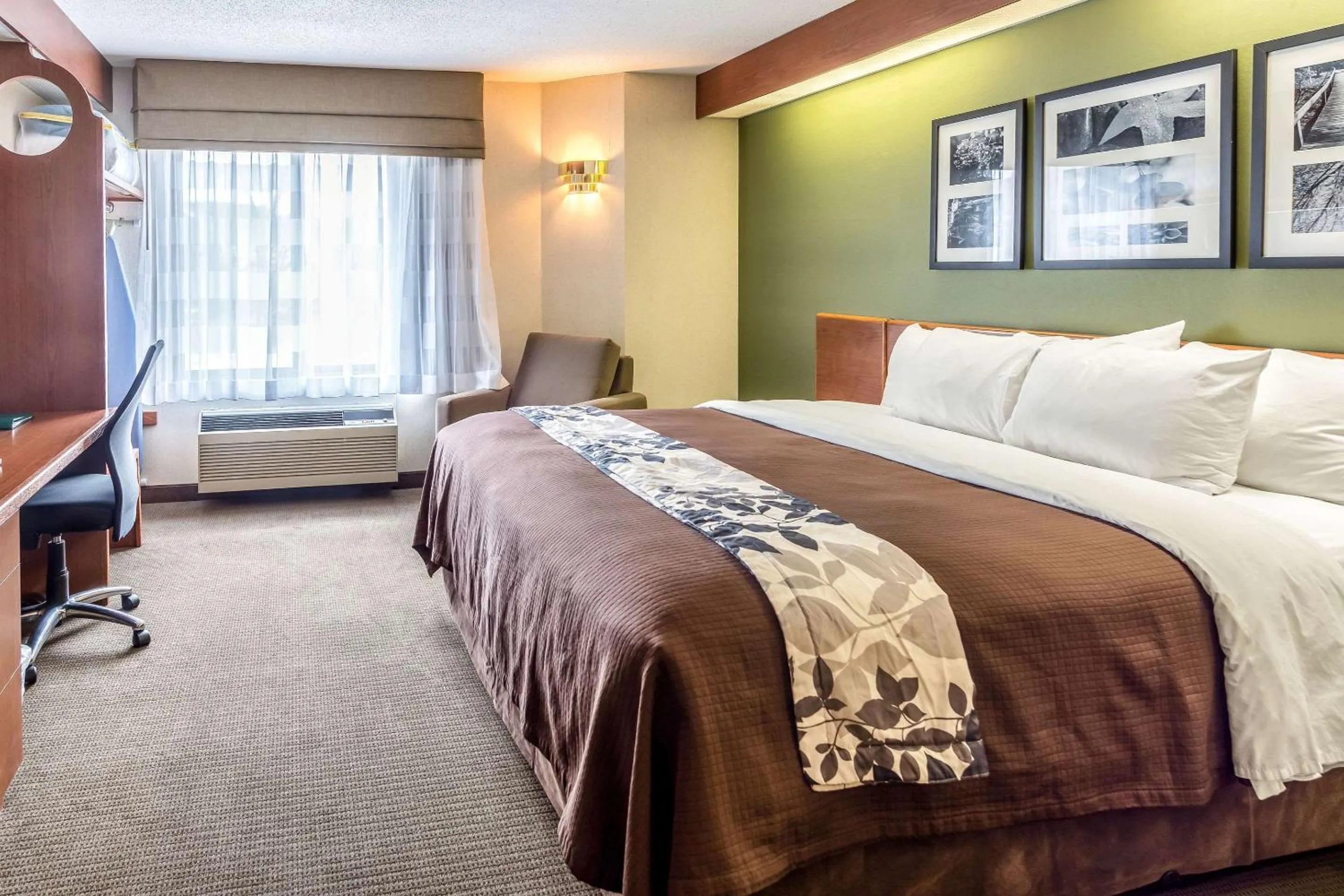 Photo of the whole room, Bed in Sleep Inn & Suites Bay View Acme - Traverse City