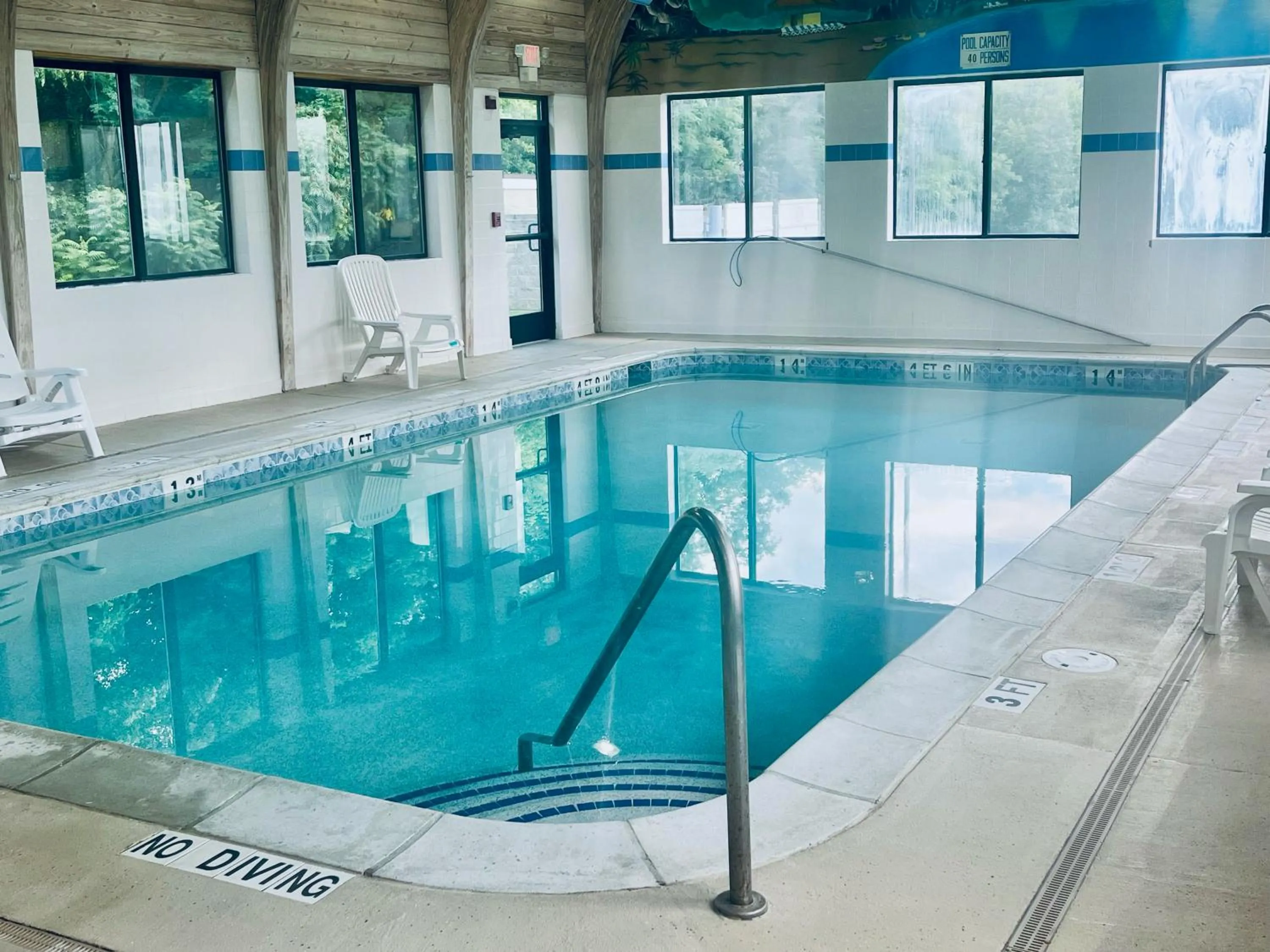 Pool view in Comfort Inn & Suites Jackson North
