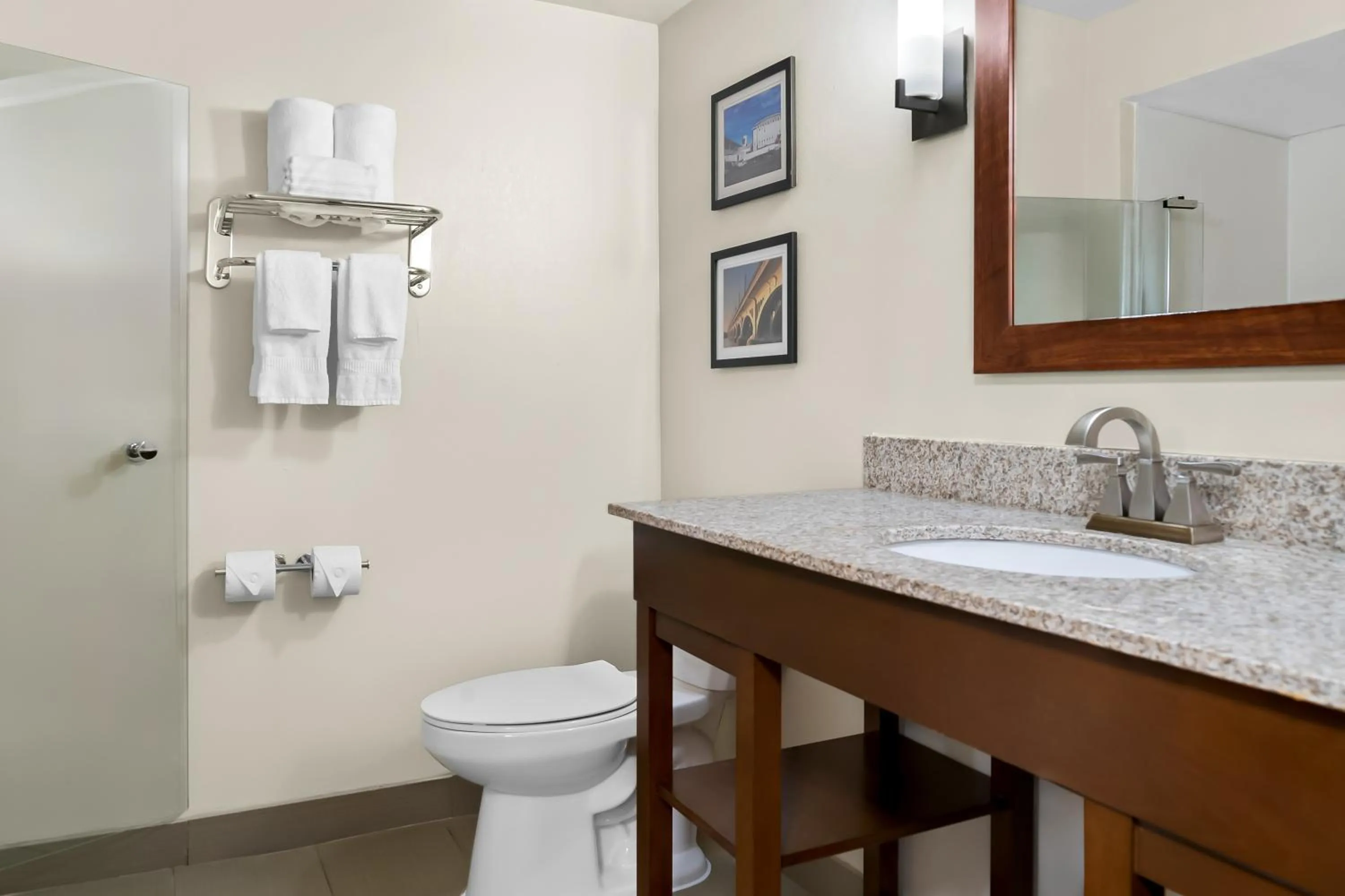 Shower in Comfort Inn & Suites Taylor - Detroit