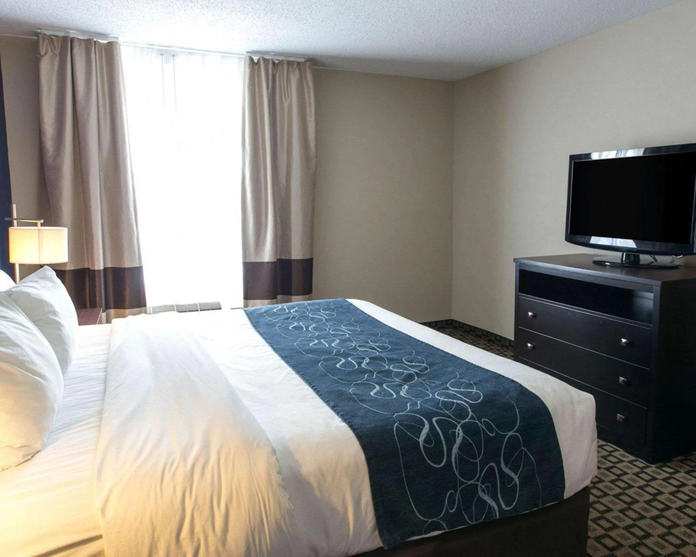 Photo of the whole room, Bed in Comfort Suites Benton Harbor - St Joseph
