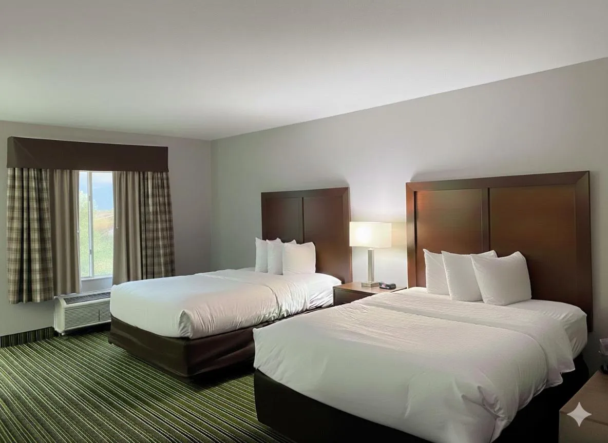 Bed in Country Inn & Suites by Radisson, Battle Creek, MI