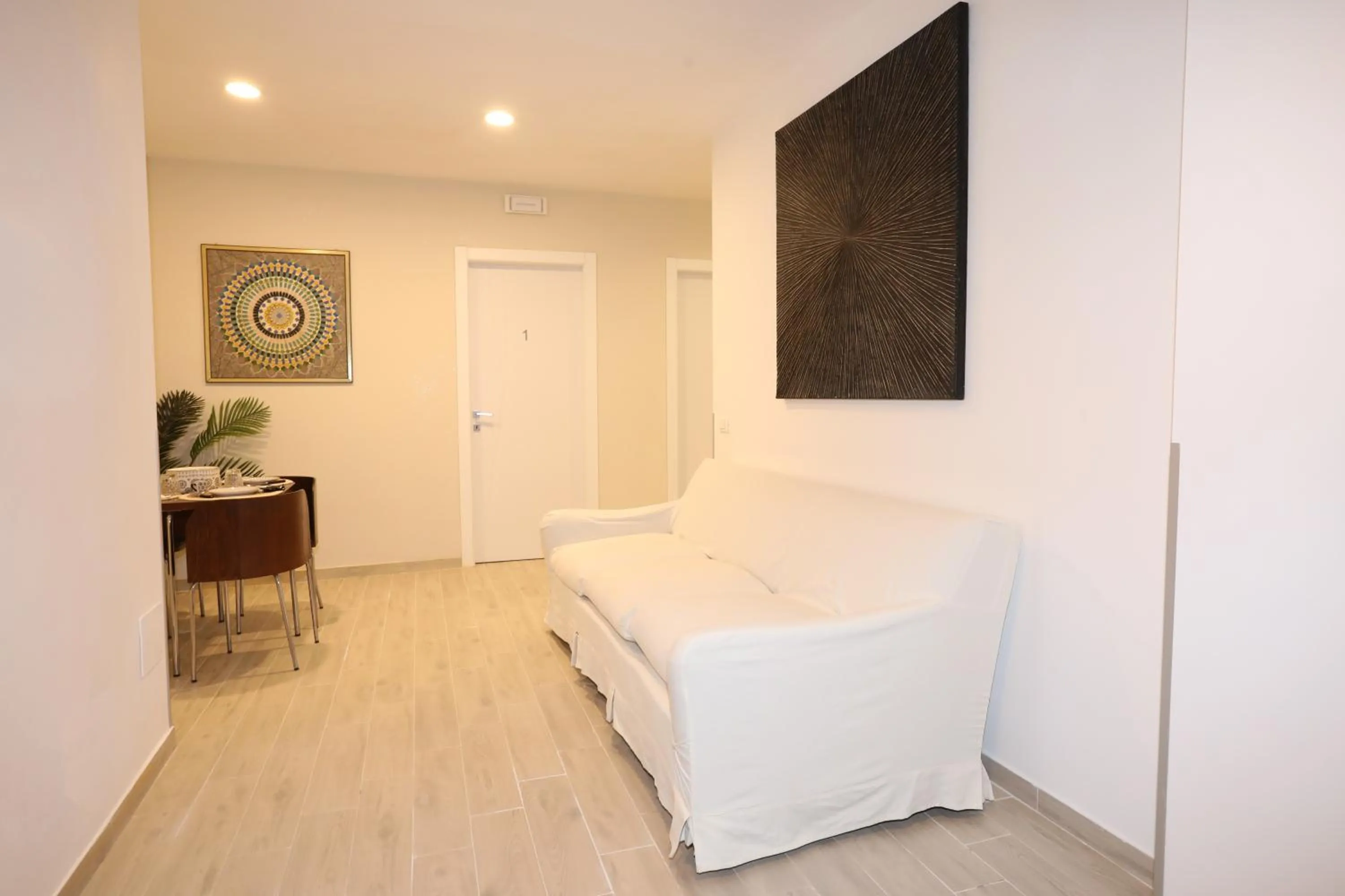 Lobby or reception in Unique luxury apartment and rooms