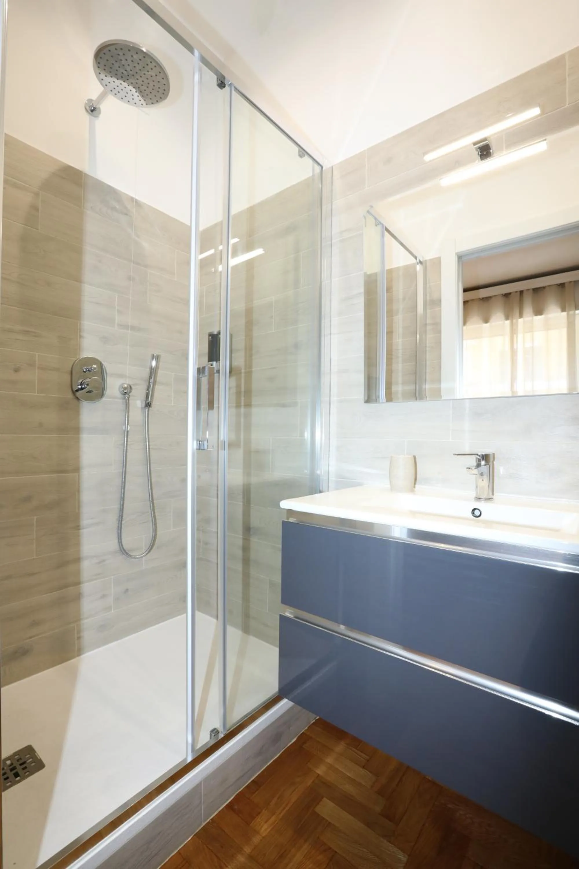 Shower in Unique luxury apartment and rooms