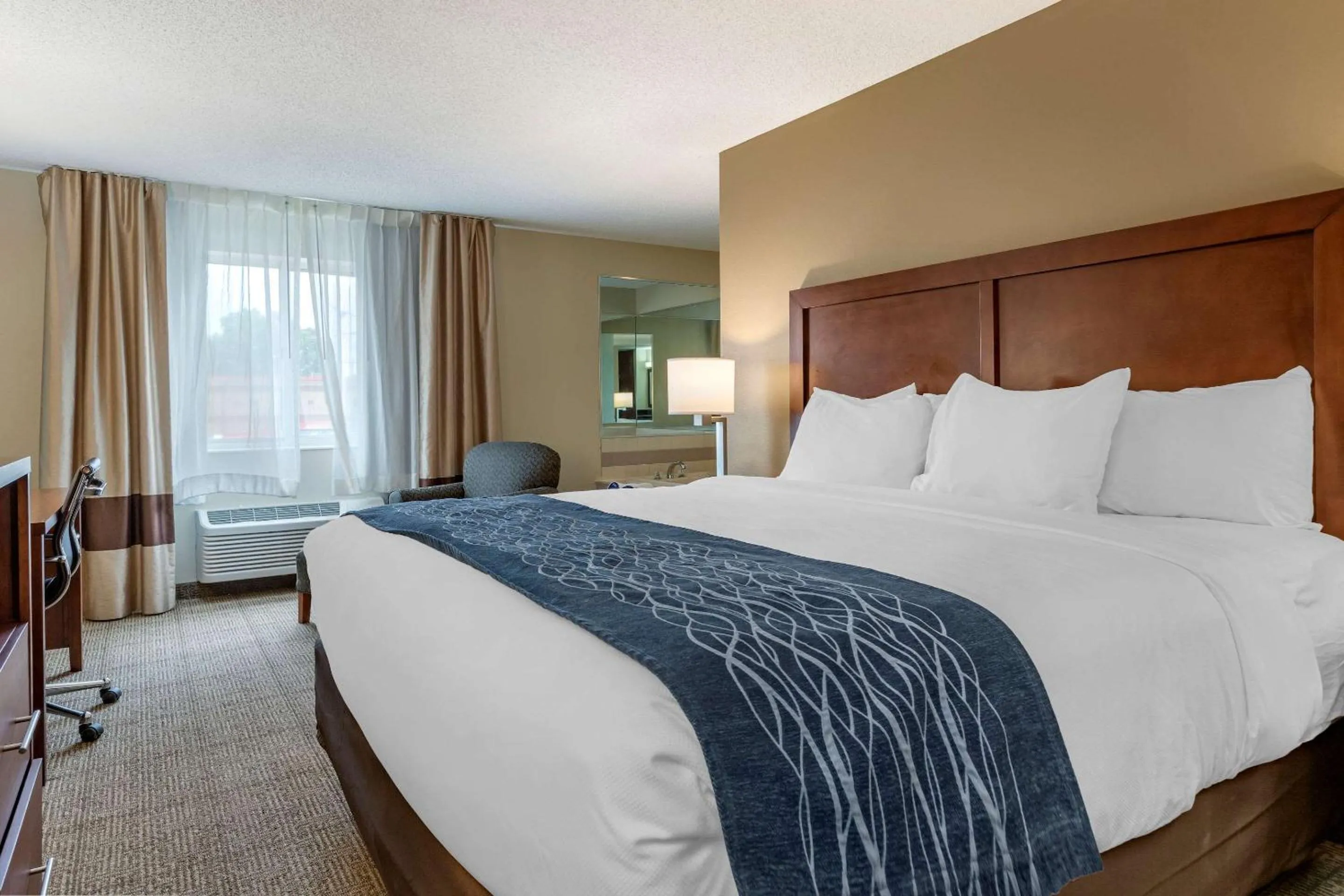 Photo of the whole room, Bed in Comfort Inn & Suites Dimondale - Lansing