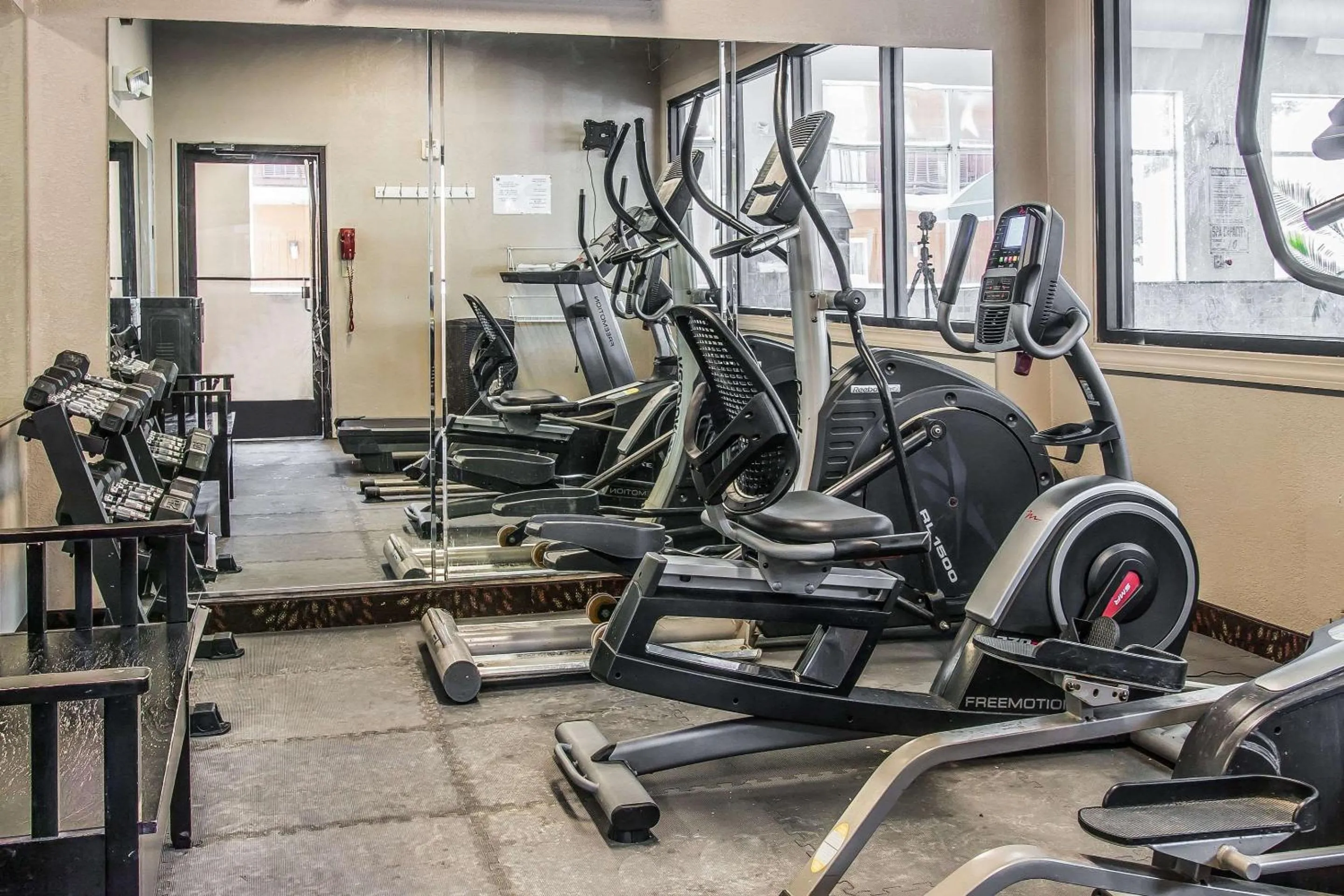 Fitness centre/facilities in Quality Inn & Suites Ann Arbor Hwy 23