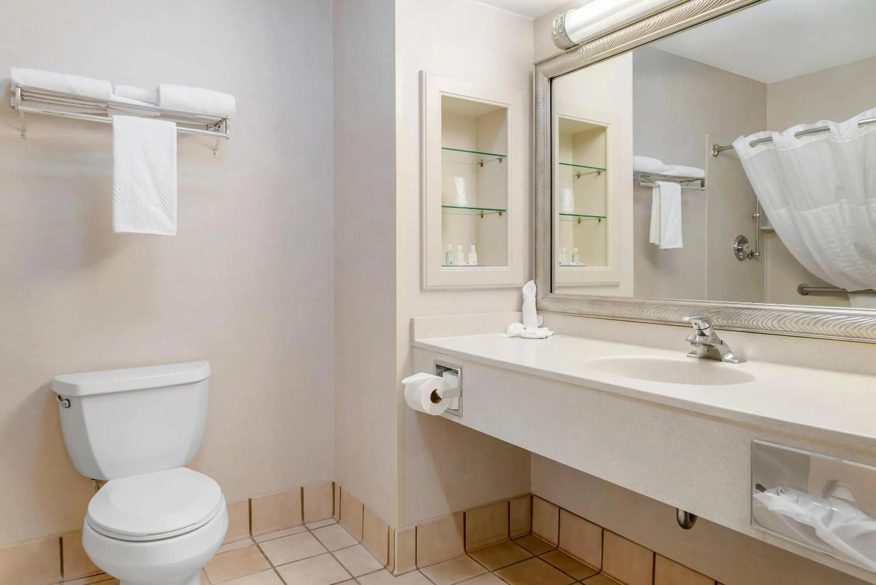 Bedroom in Quality Inn & Suites Monroe