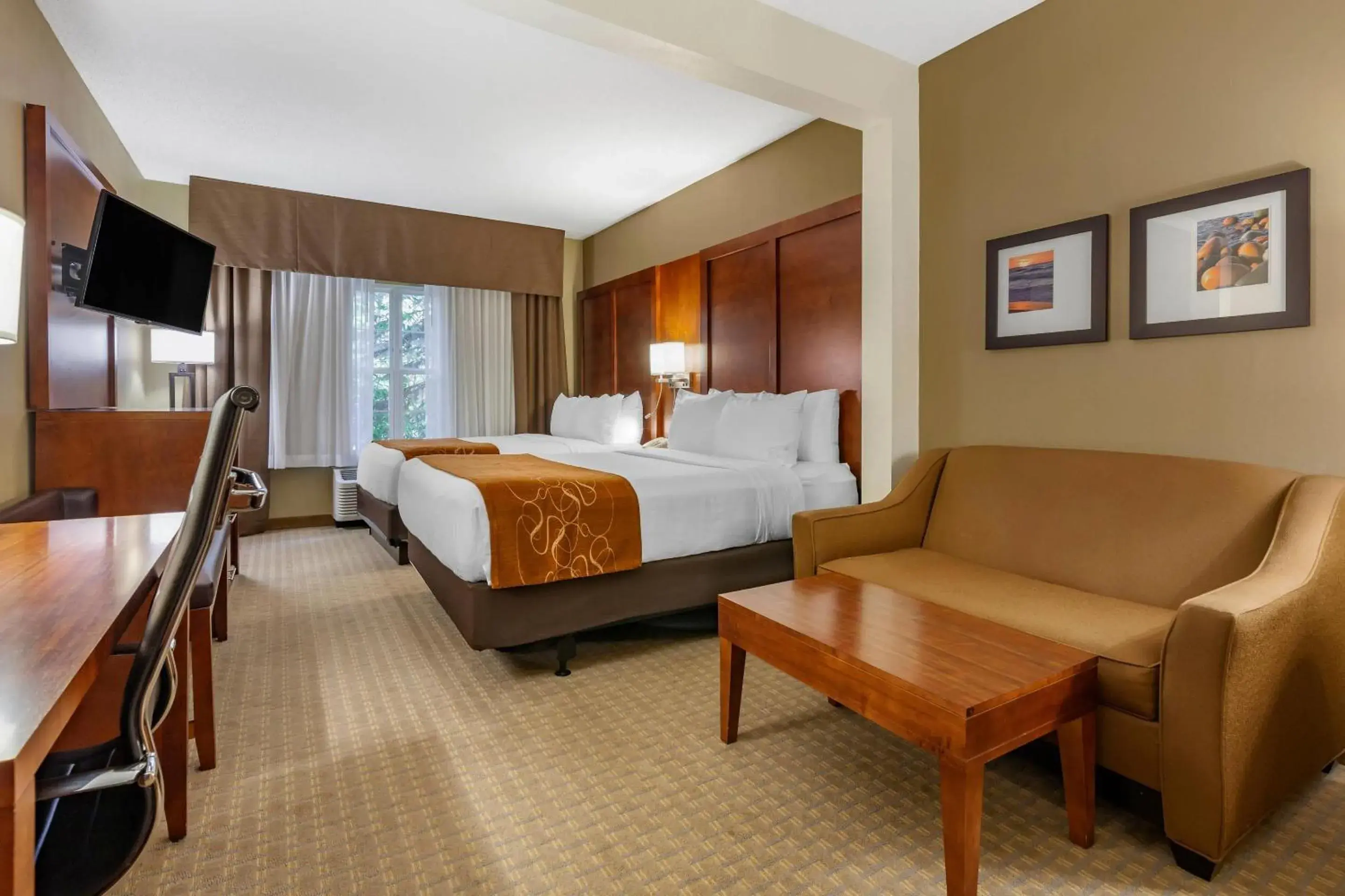 Double Suite with Two Double Beds - Accessible/Non-Smoking in Comfort Suites Double Suite with Two Double Beds - Accessible/Non-Smoking in Comfort Suites