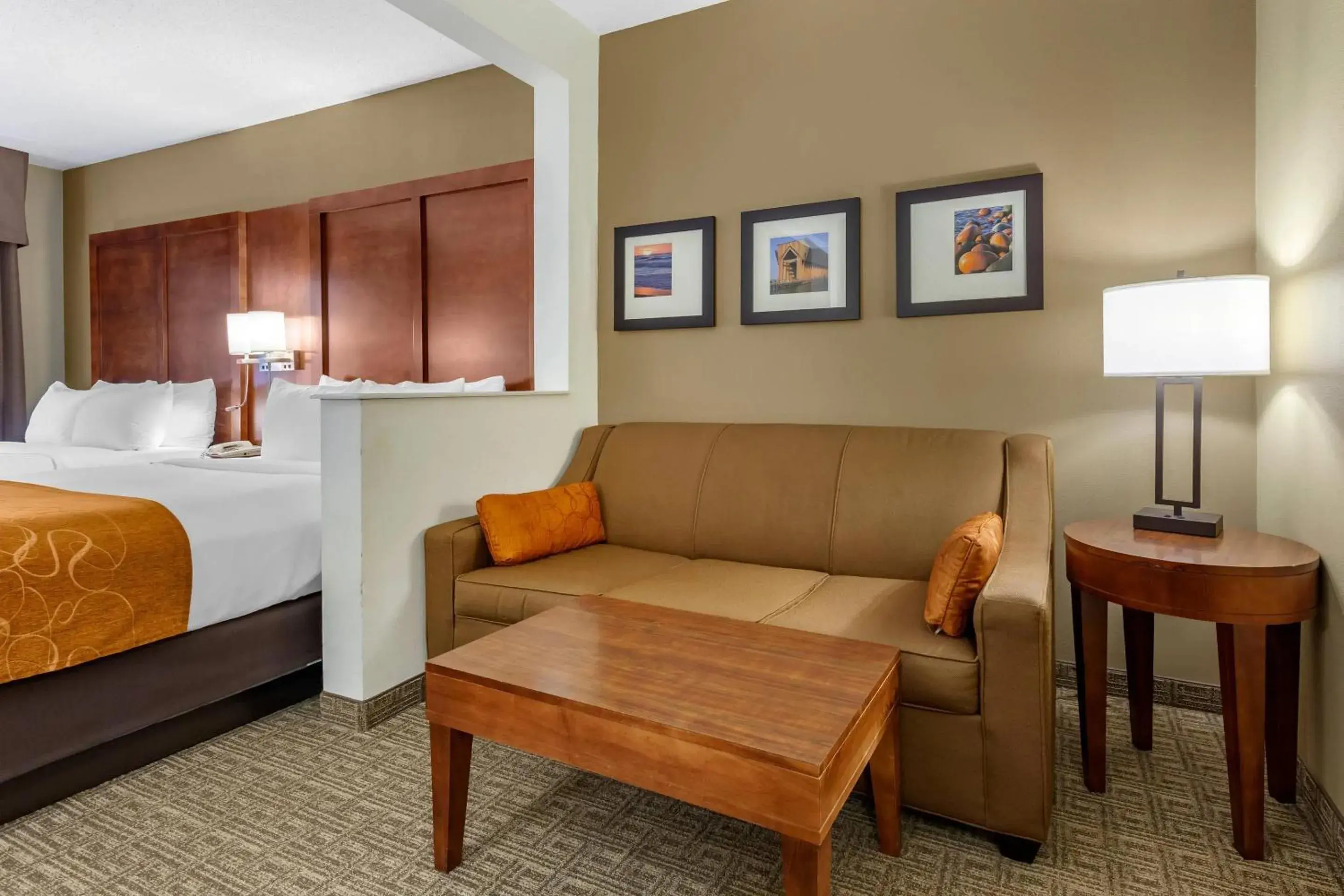 Double Suite with Two Queen Beds - Non-Smoking in Comfort Suites Double Suite with Two Queen Beds - Non-Smoking in Comfort Suites