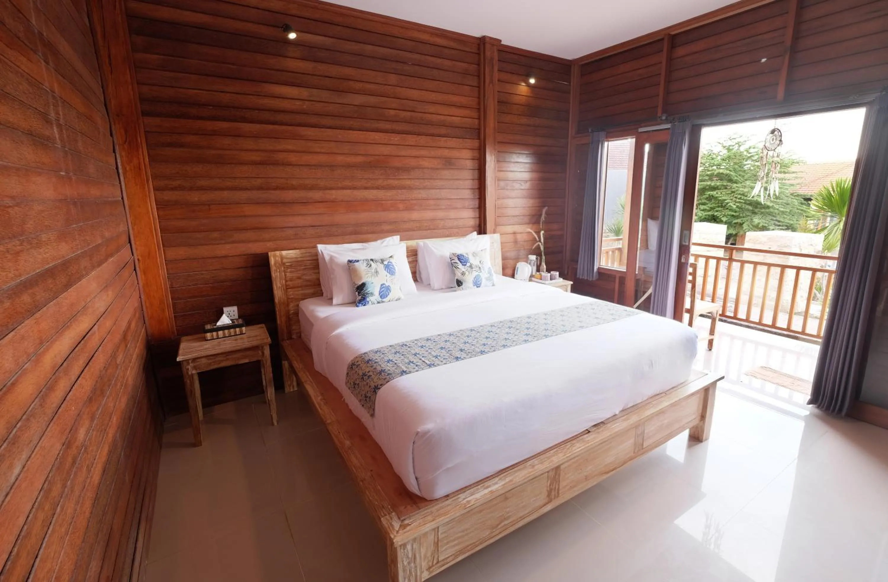Bed in Adara Beach Huts