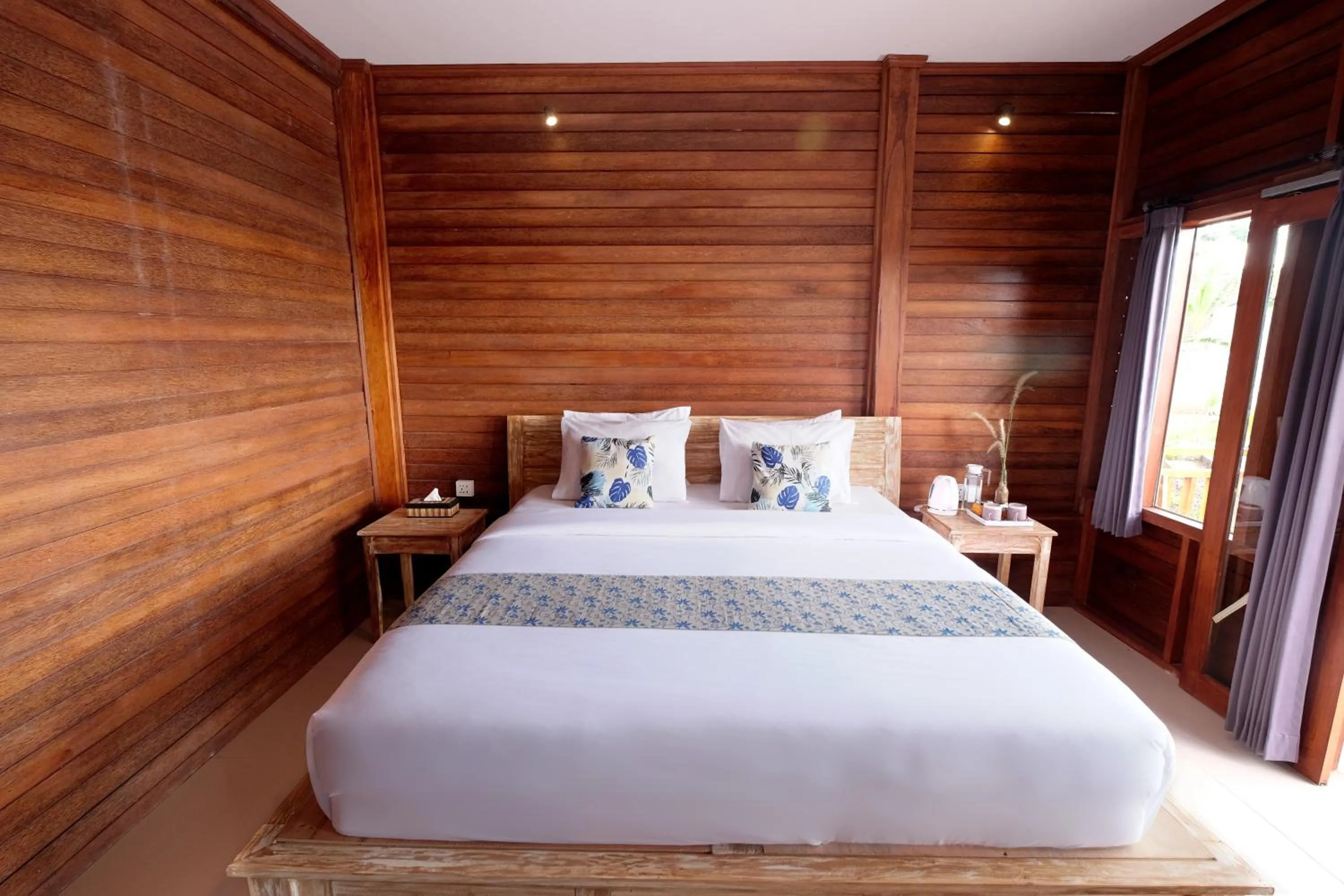 Bed in Adara Beach Huts