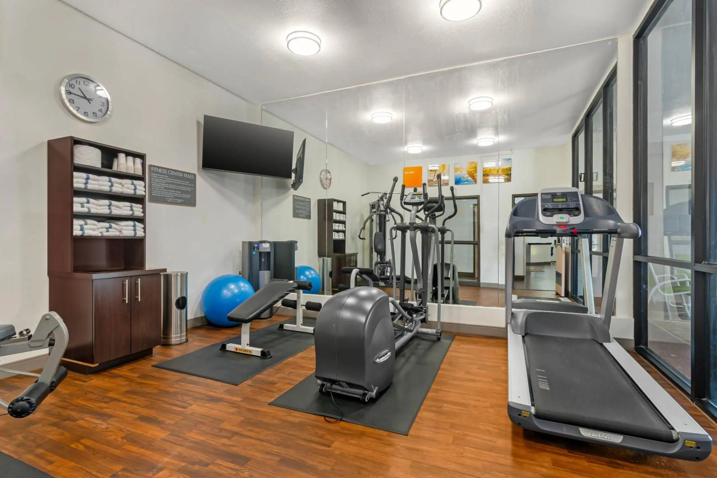 Fitness centre/facilities in Comfort Inn & Suites Kansas City - Northeast