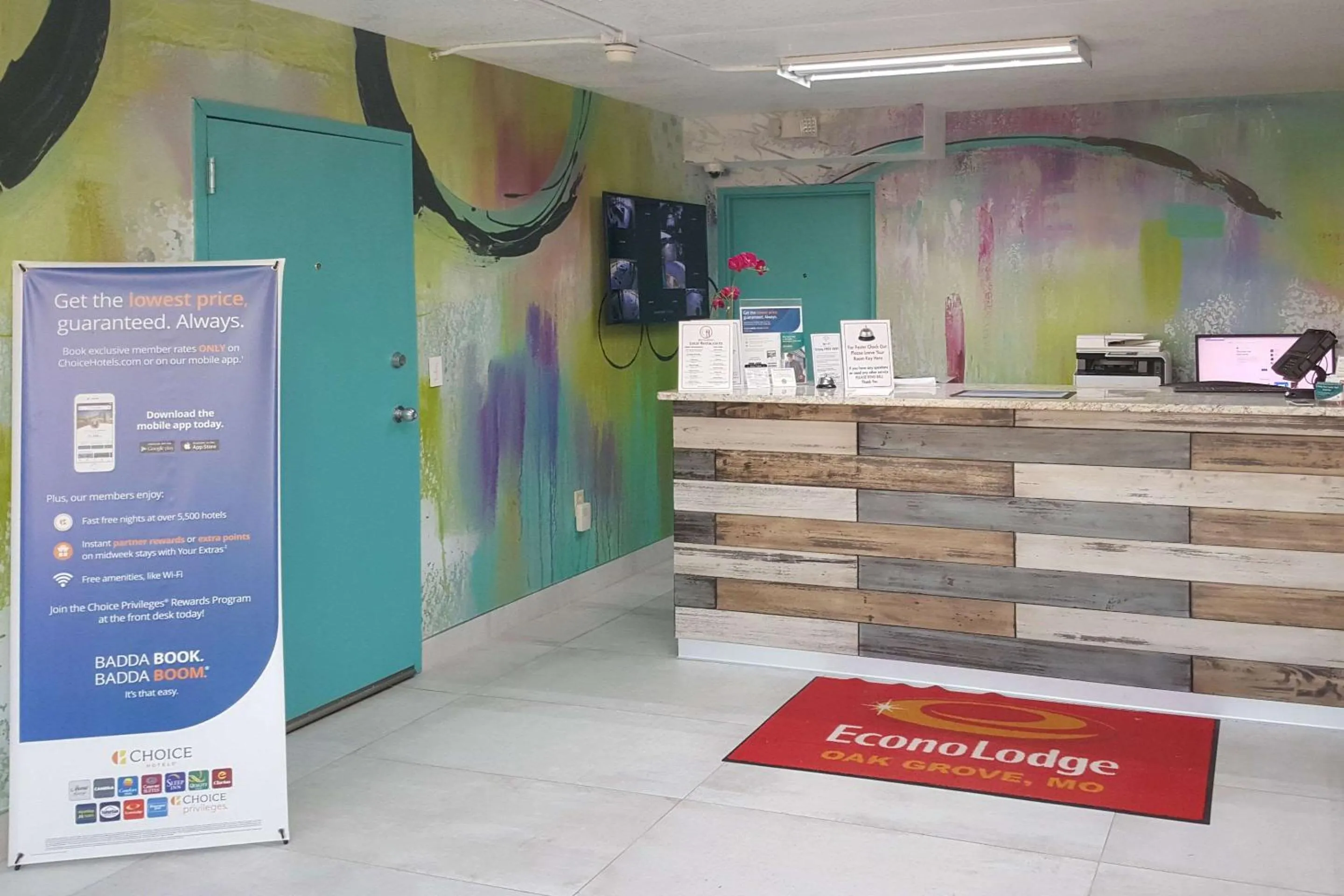 Lobby or reception in Econo Lodge Oak Grove-Blue Springs