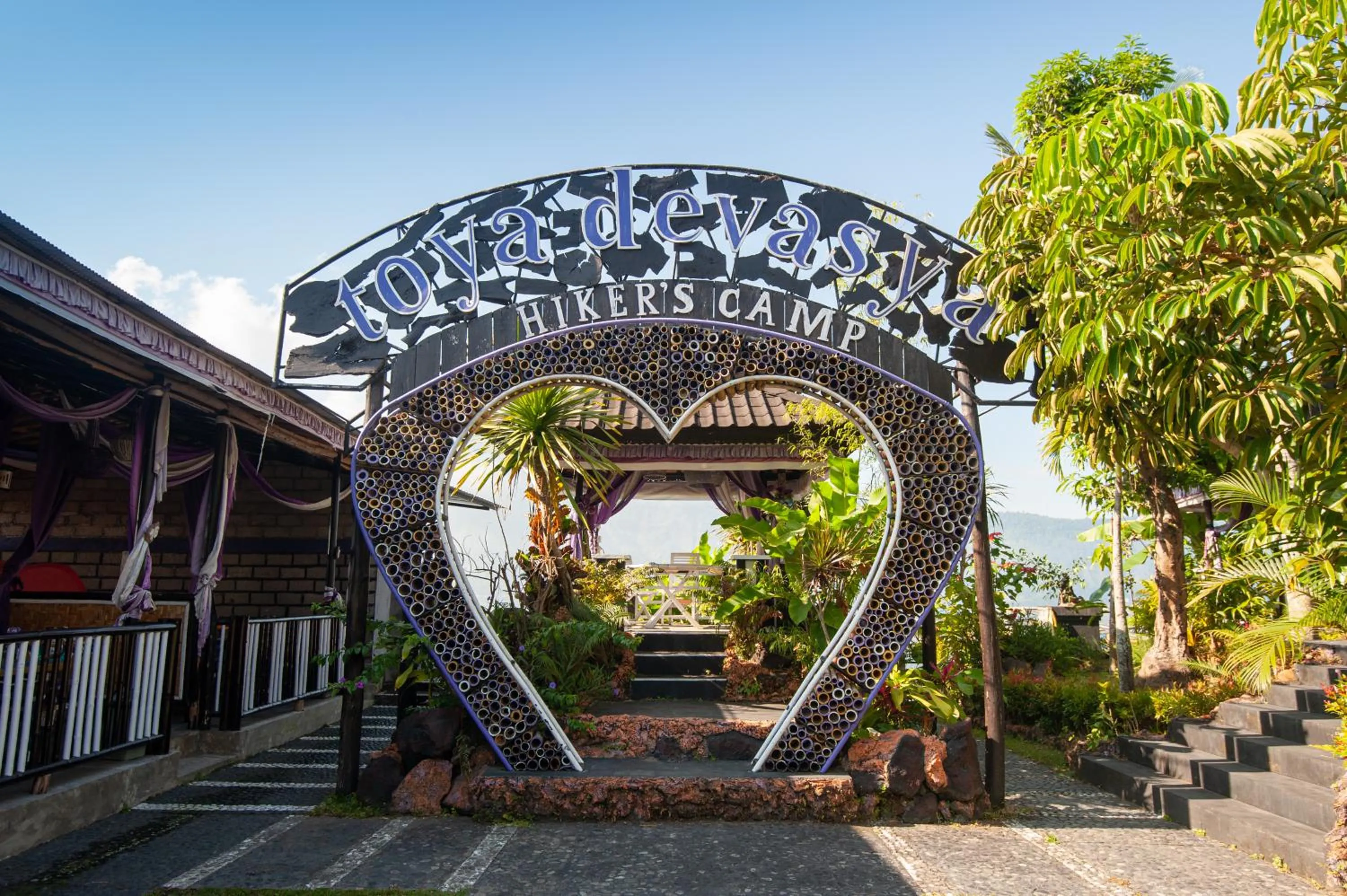 Garden in Hiker's Camp at Toya Devasya