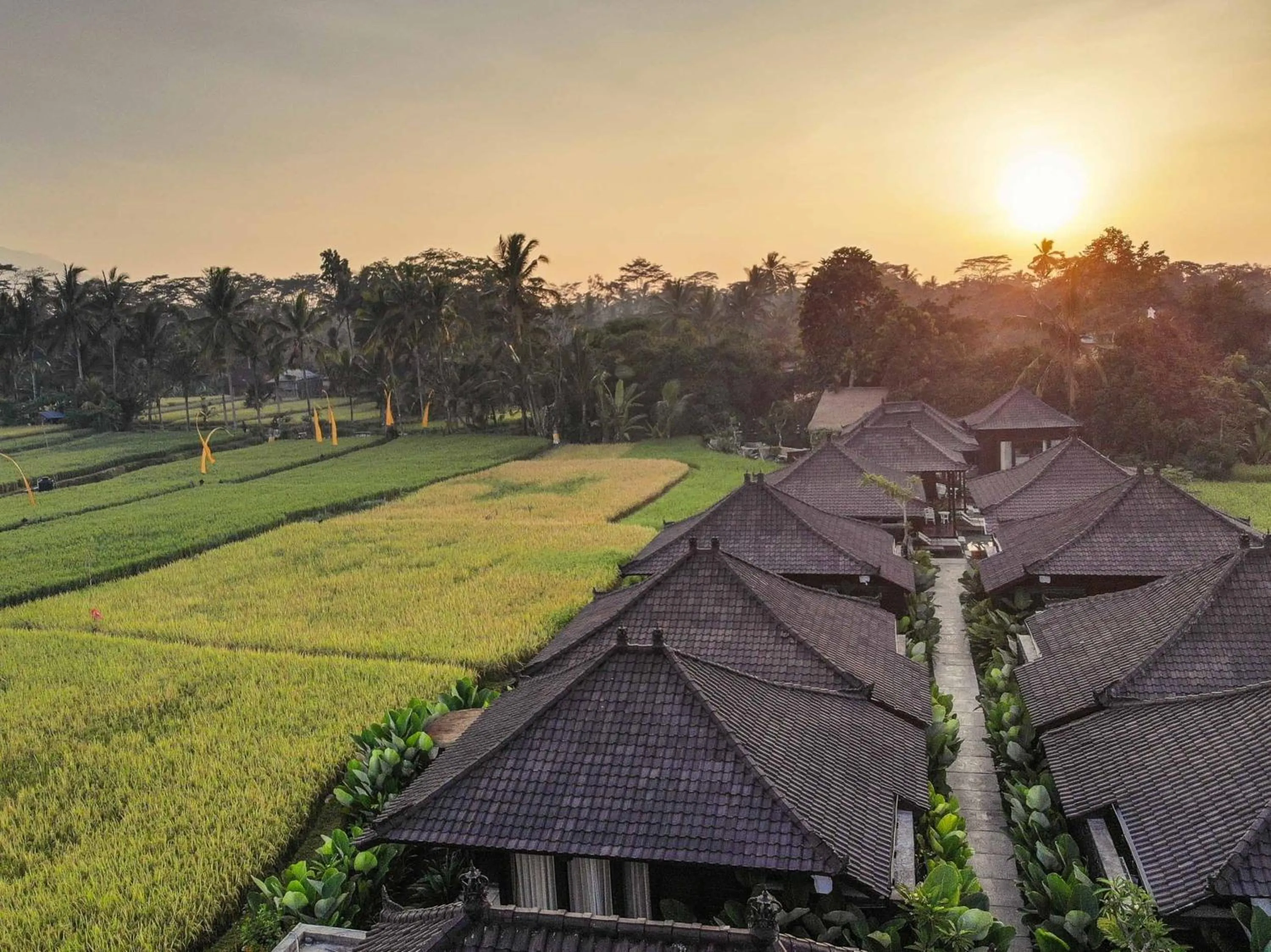 Bird's eye view in Kayangan Villa Ubud