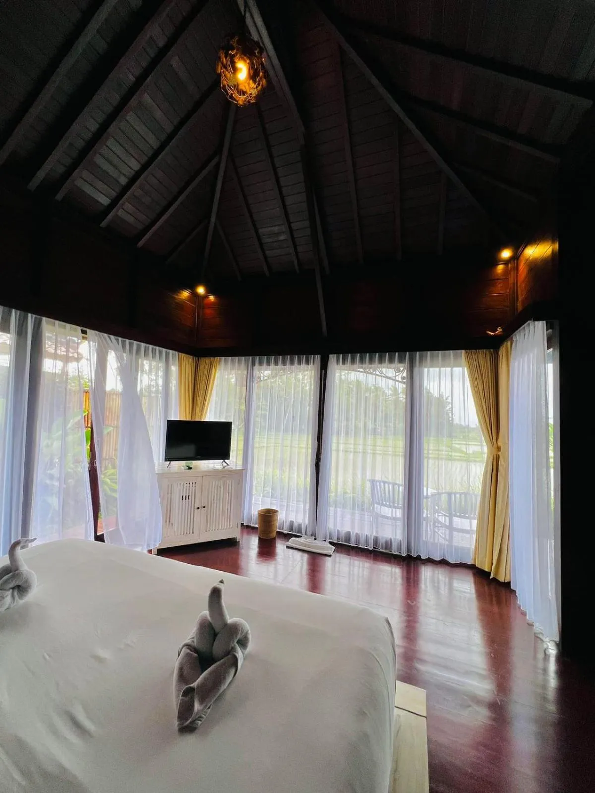 Bed in Kayangan Villa Ubud