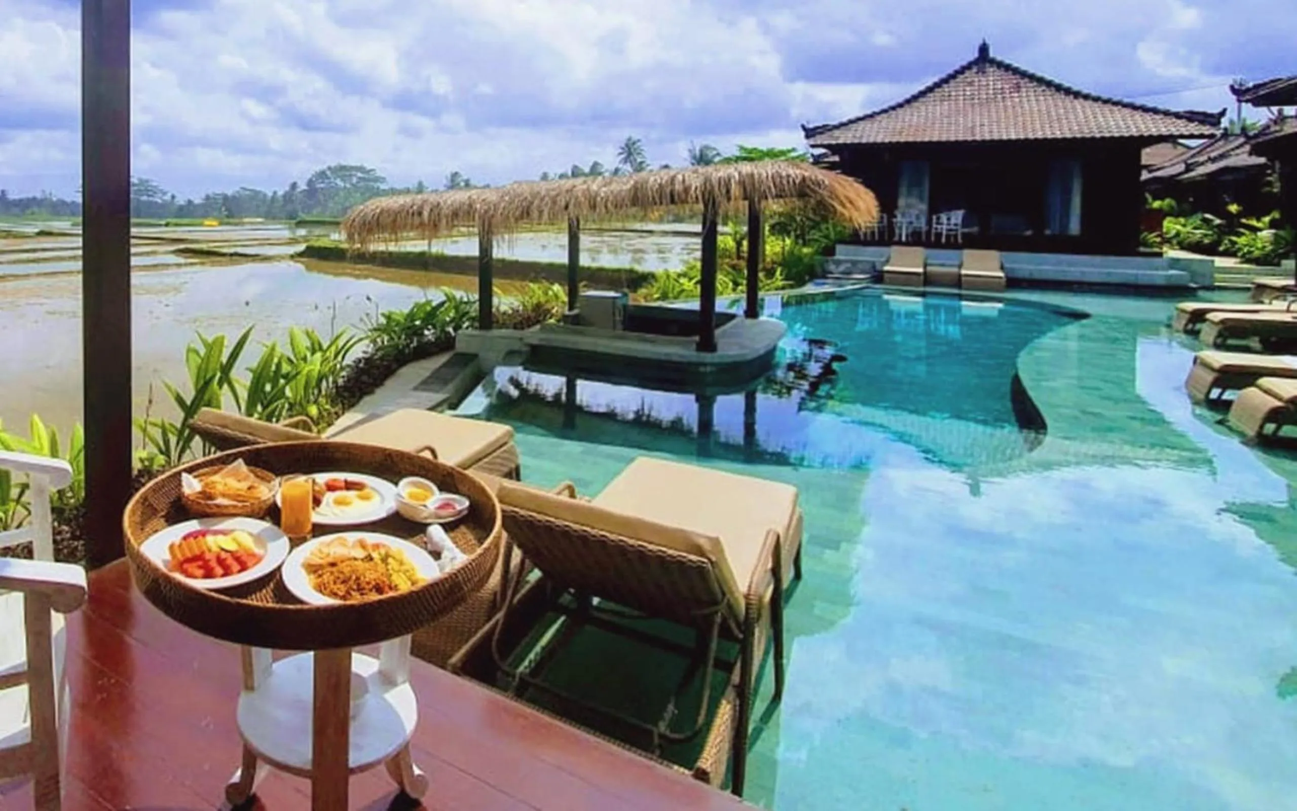 Swimming pool in Kayangan Villa Ubud