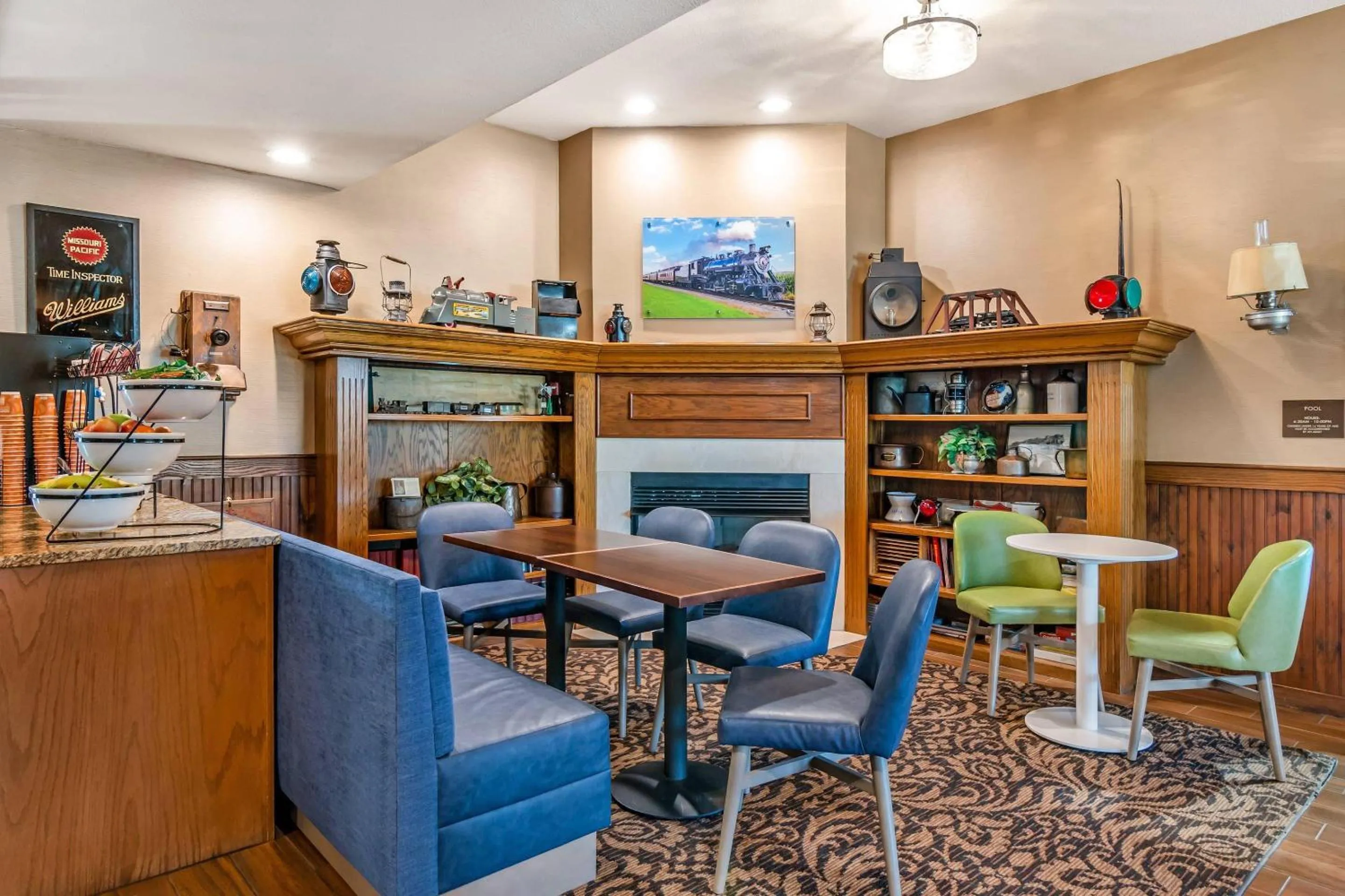 Lobby or reception in Comfort Inn Sedalia Station