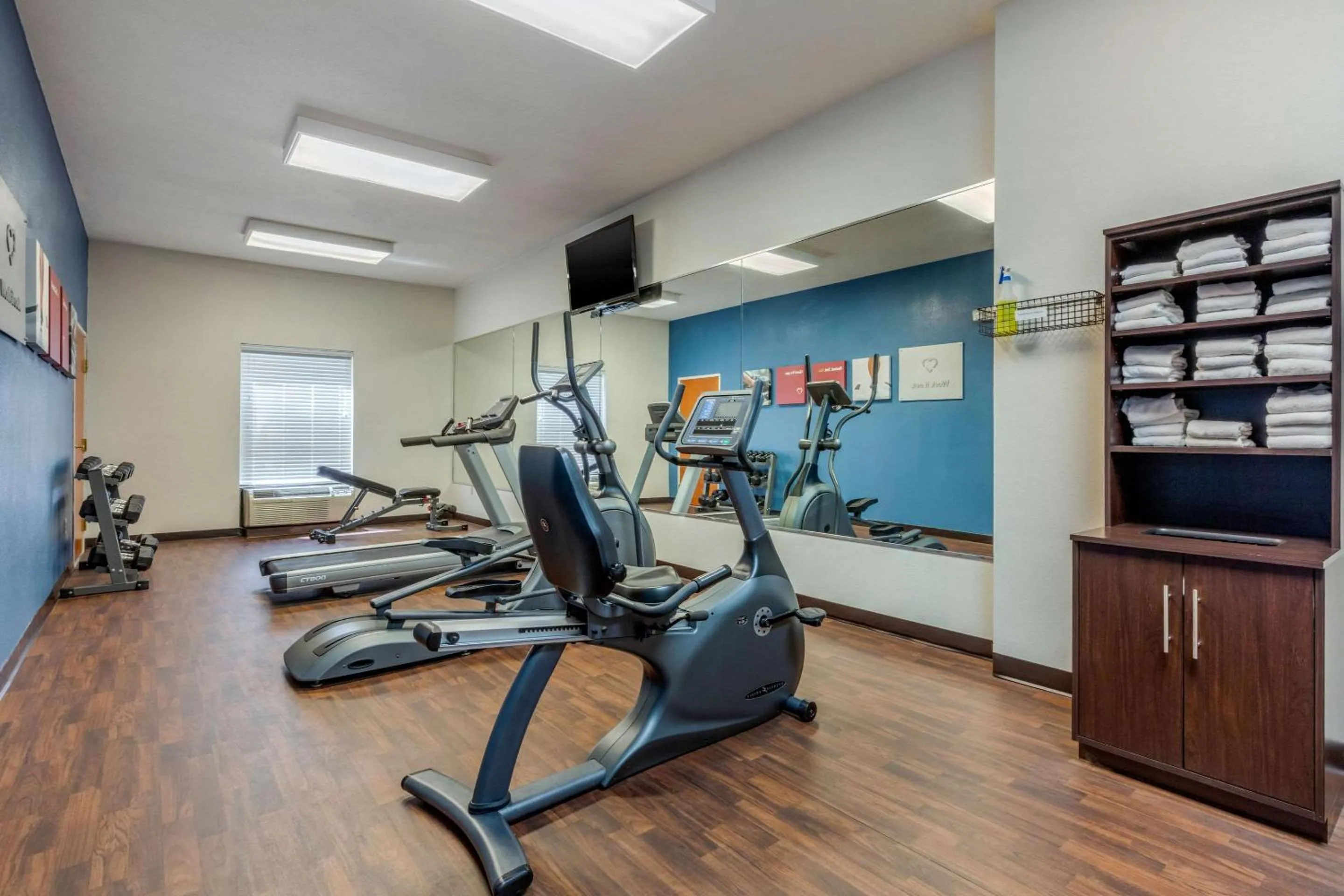 Fitness centre/facilities in Comfort Suites Rolla