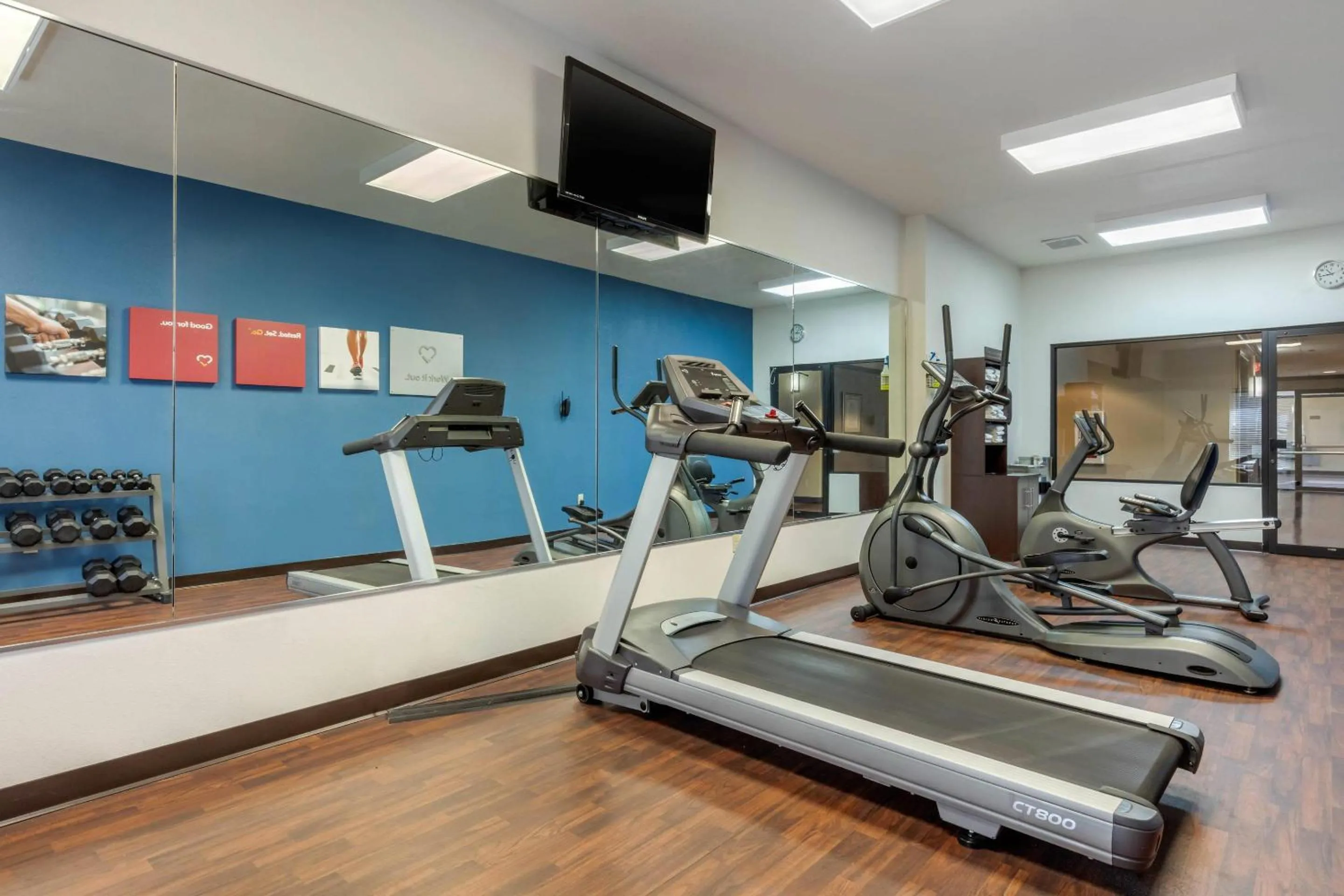 Fitness centre/facilities in Comfort Suites Rolla