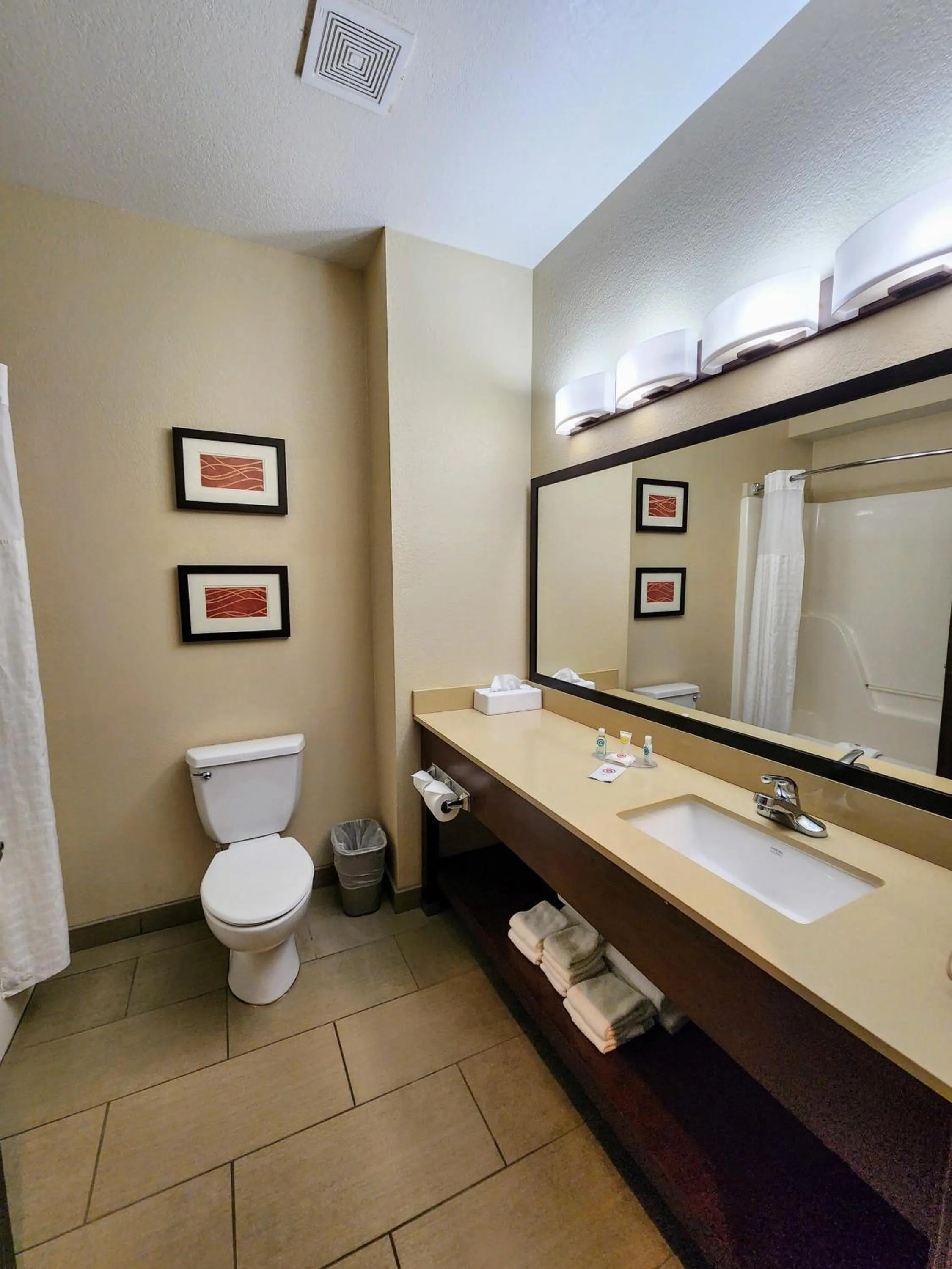 Bathroom in Comfort Inn Bolivar