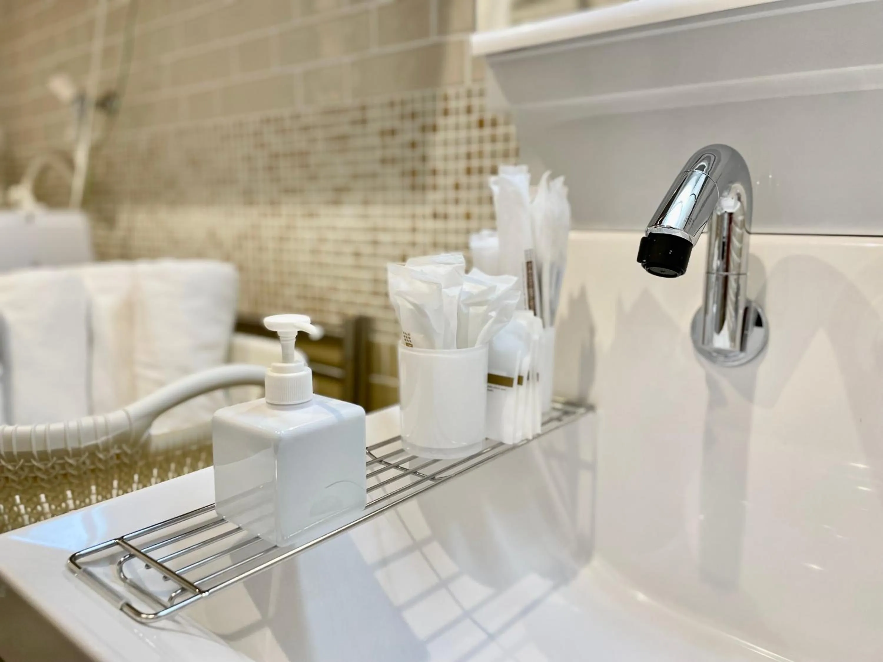 Bathroom in ホテル天使館 久茂地 -Tenshi-Kan-