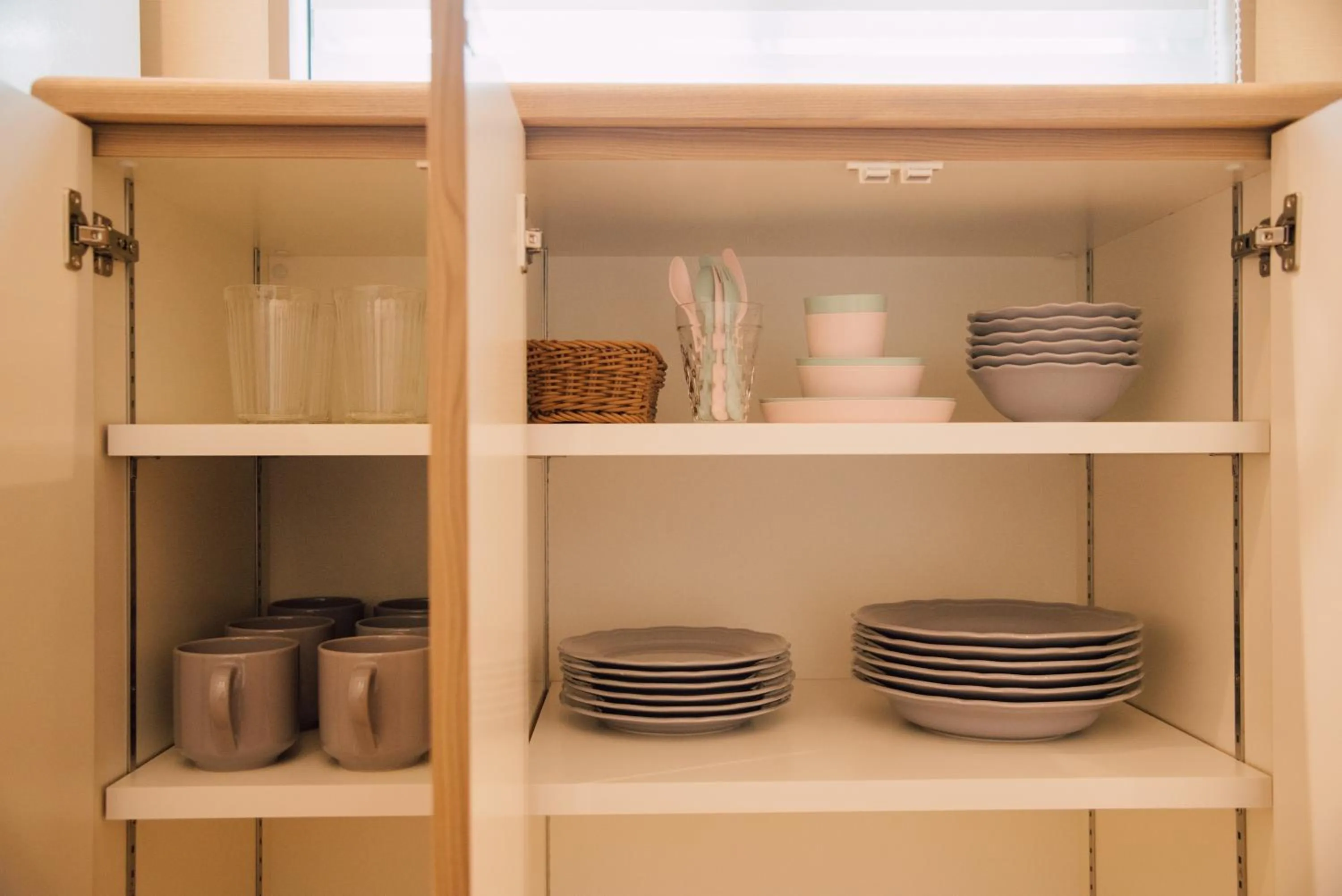 Kitchen or kitchenette in ホテル天使館 久茂地 -Tenshi-Kan-