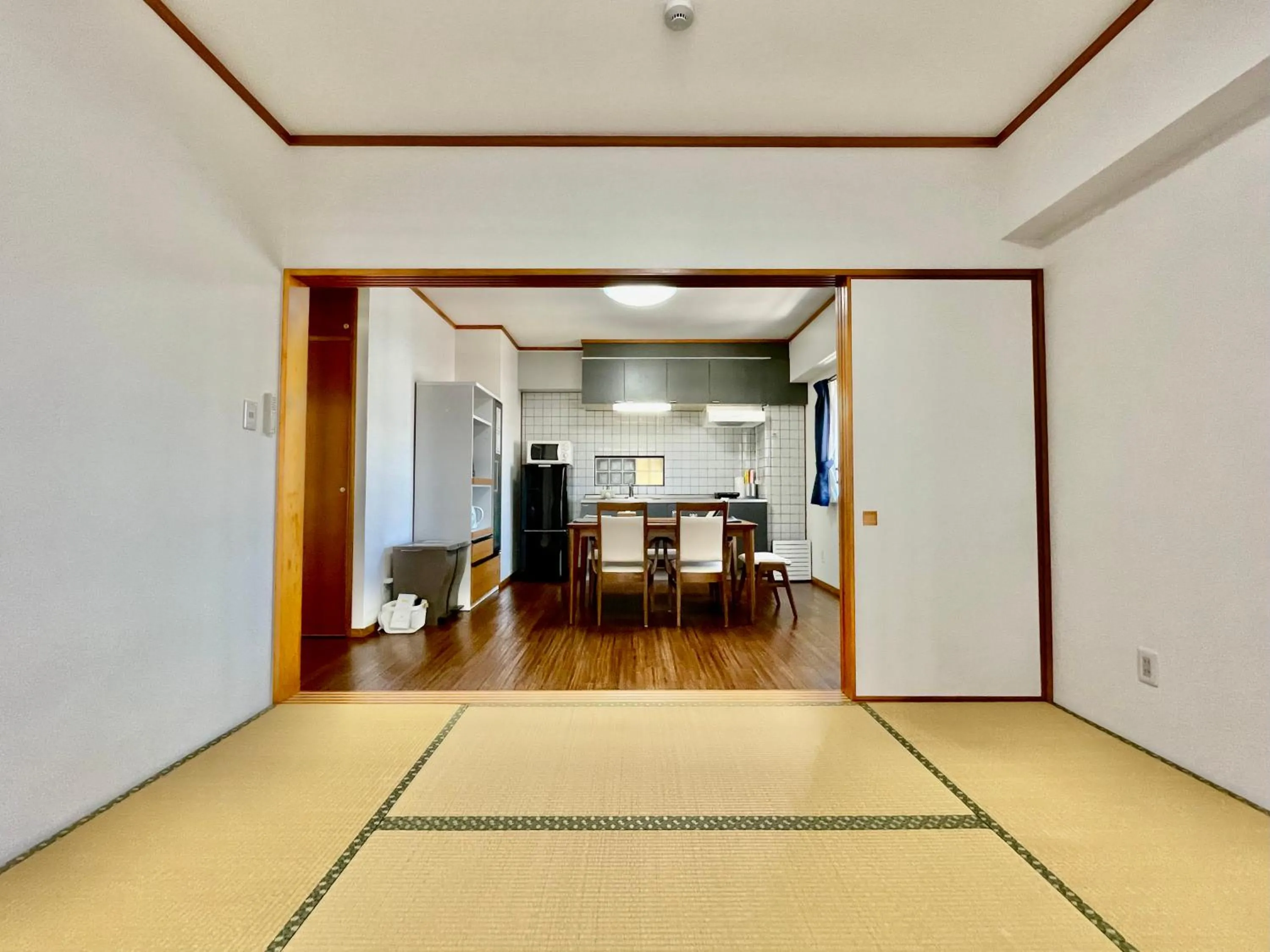 Dining area in ホテル天使館 久茂地 -Tenshi-Kan-