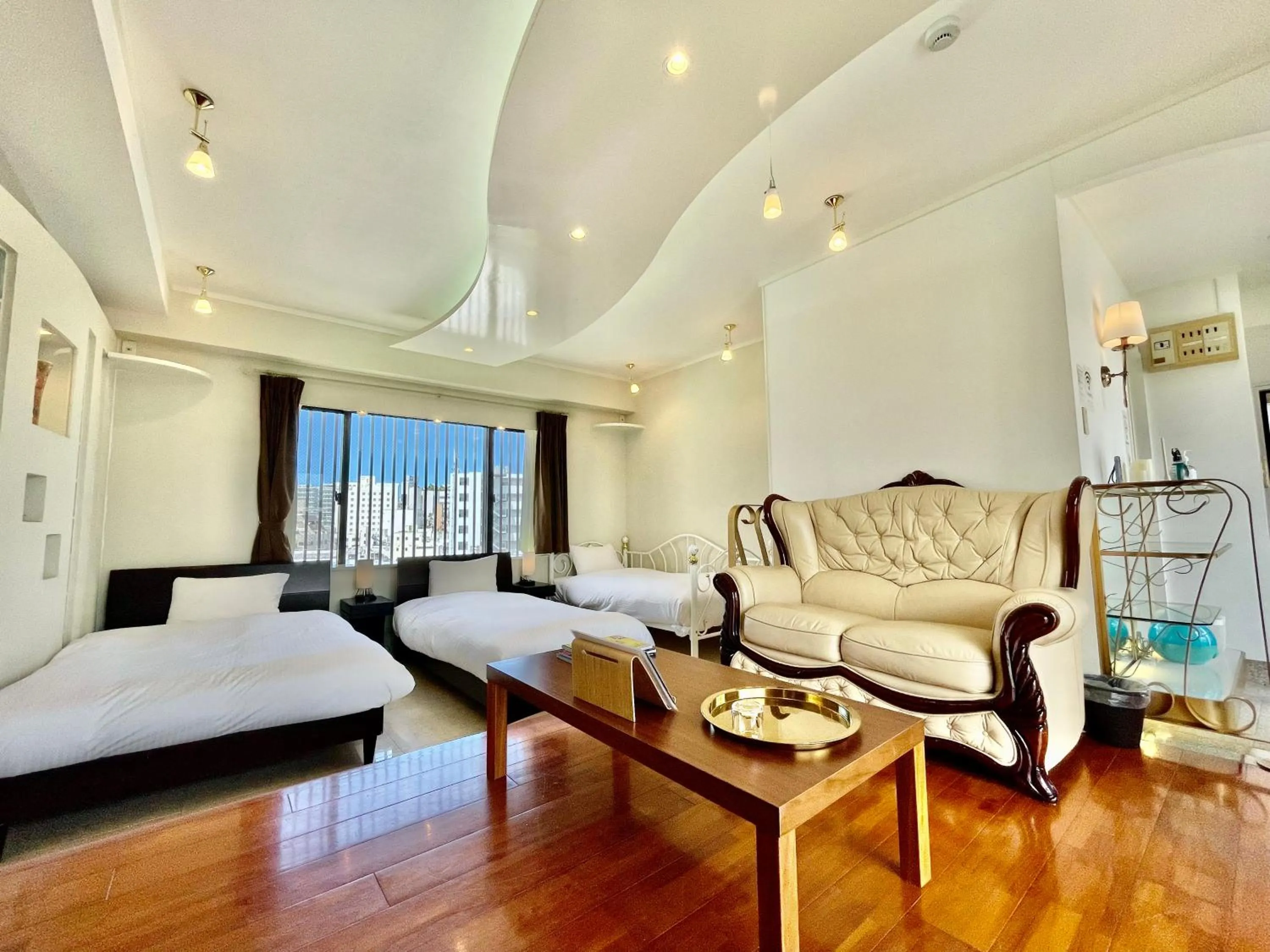 Bed in ホテル天使館 久茂地 -Tenshi-Kan-