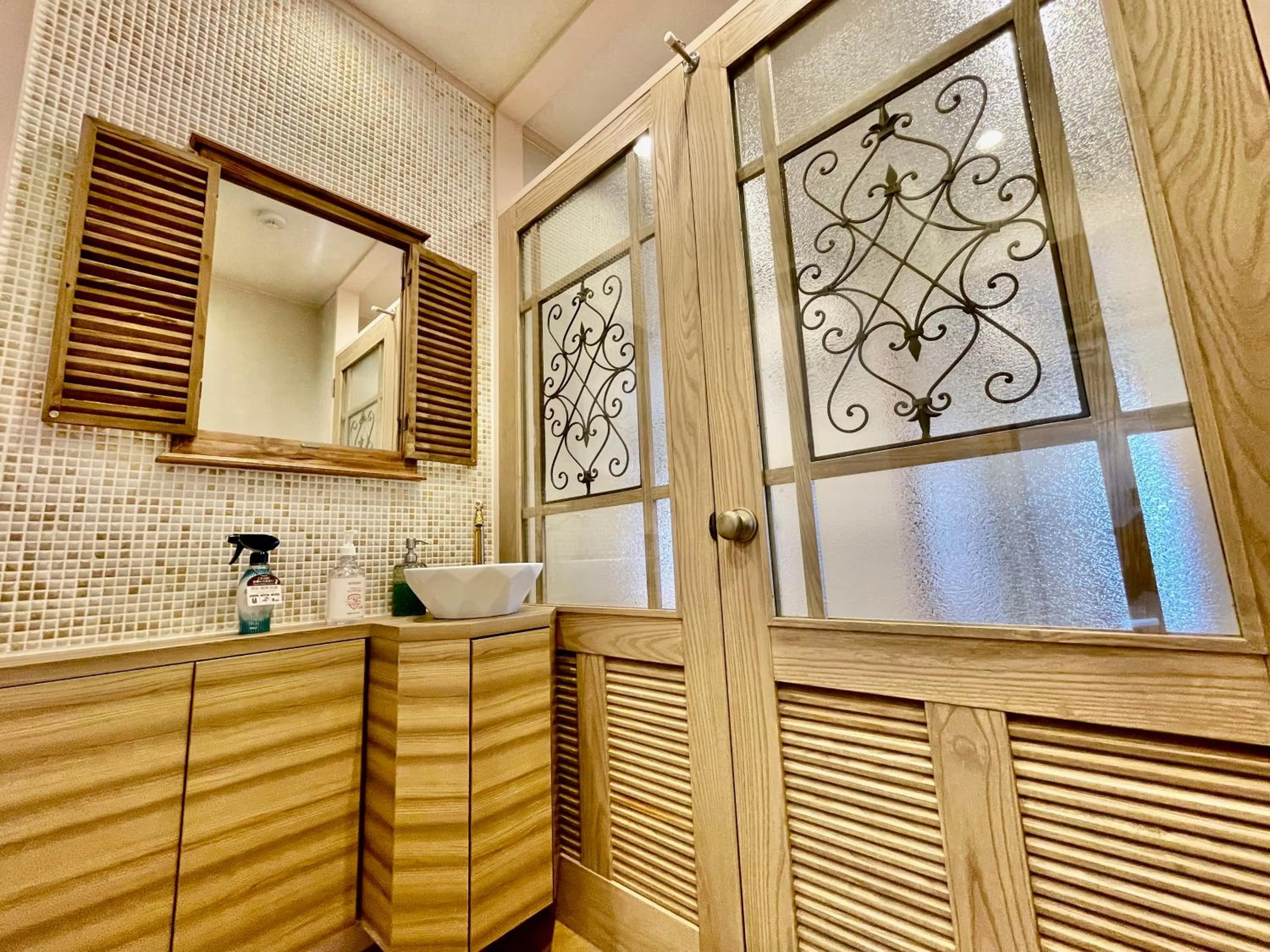 Bathroom in ホテル天使館 久茂地 -Tenshi-Kan-