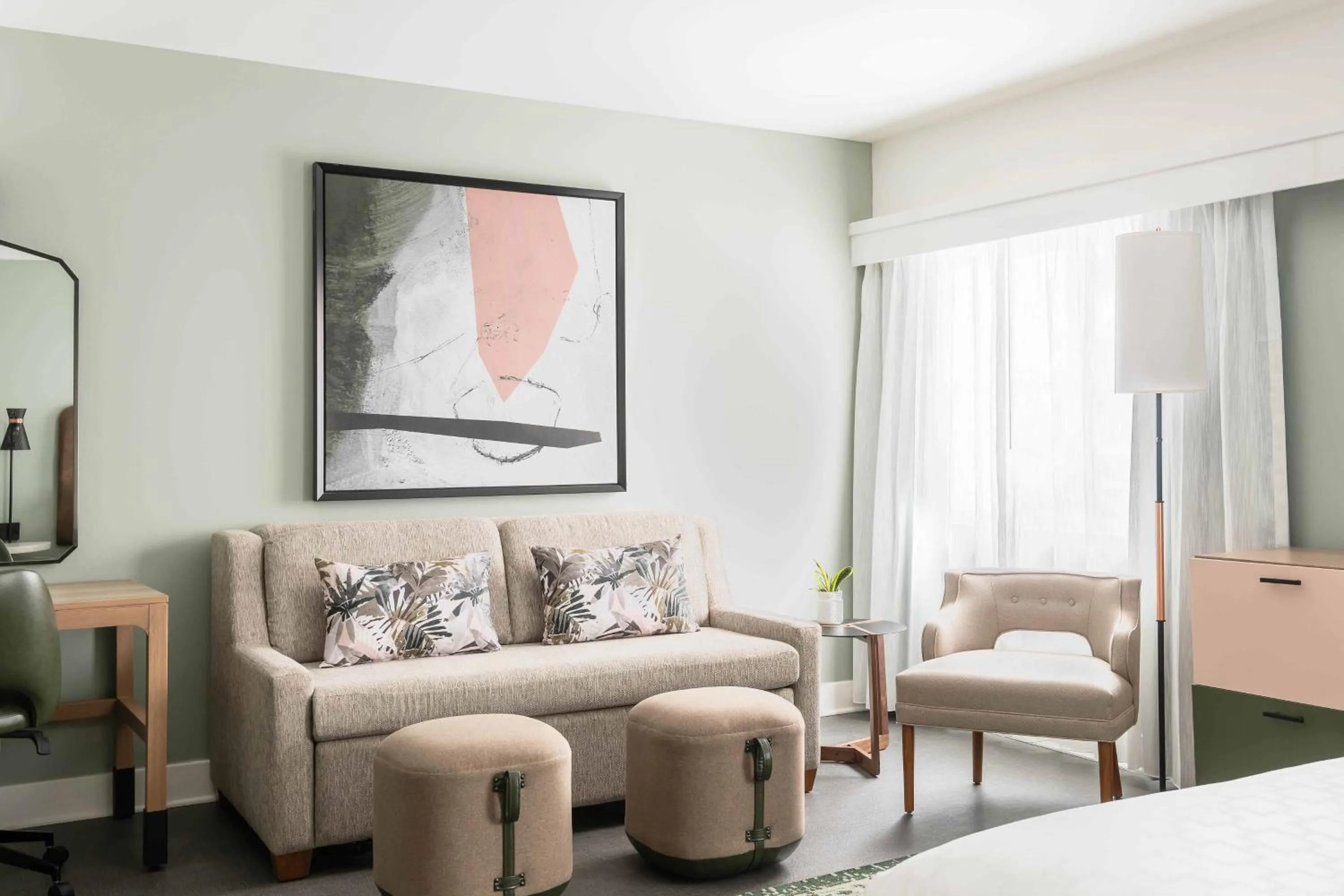 Seating area in Hotel Indigo Saint Louis Central West End by IHG