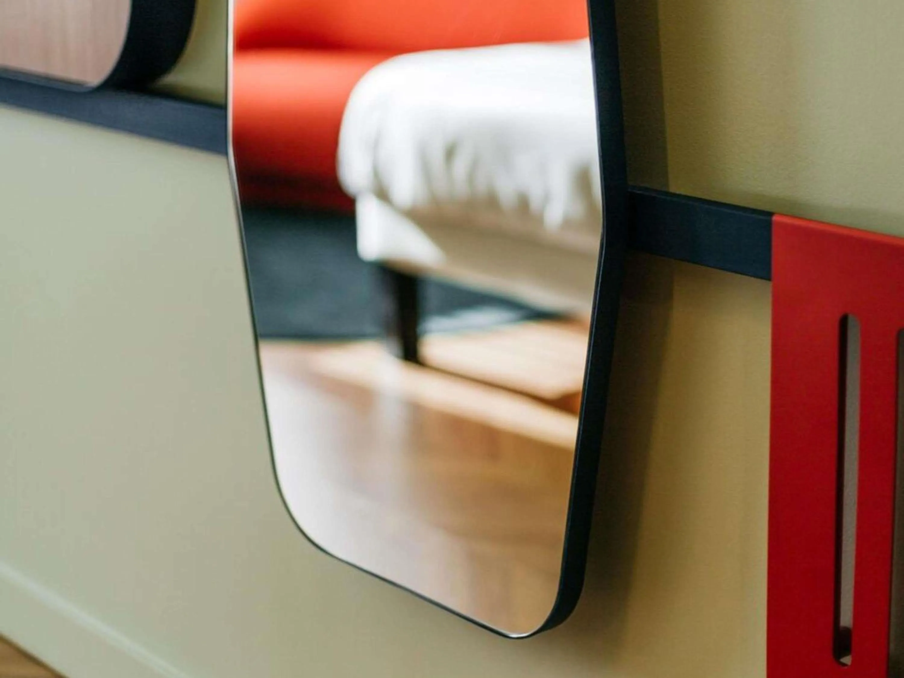 Bedroom, Bed in Ibis Styles Madrid City Las Ventas