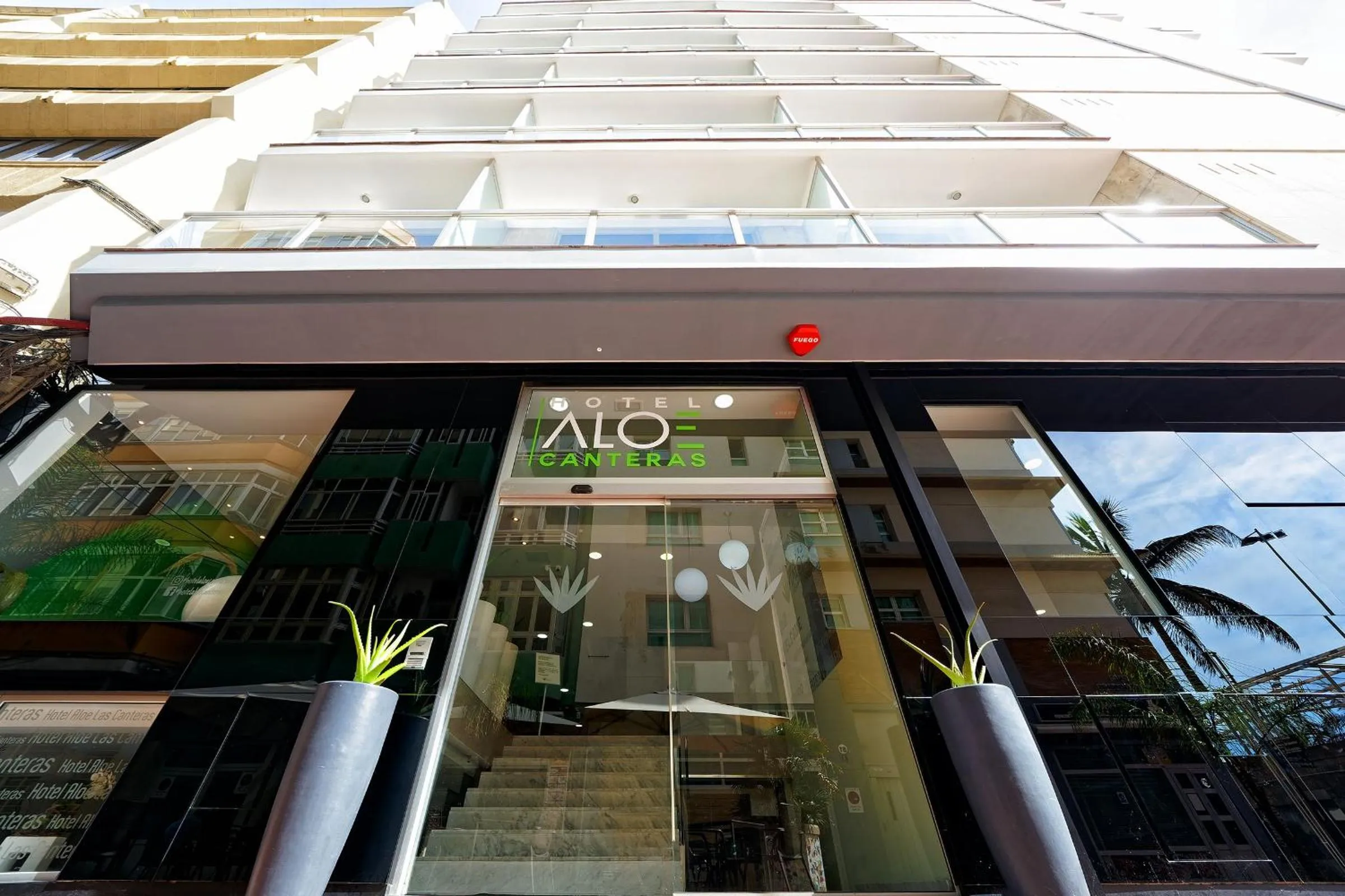 Facade/entrance in Hotel Aloe Canteras