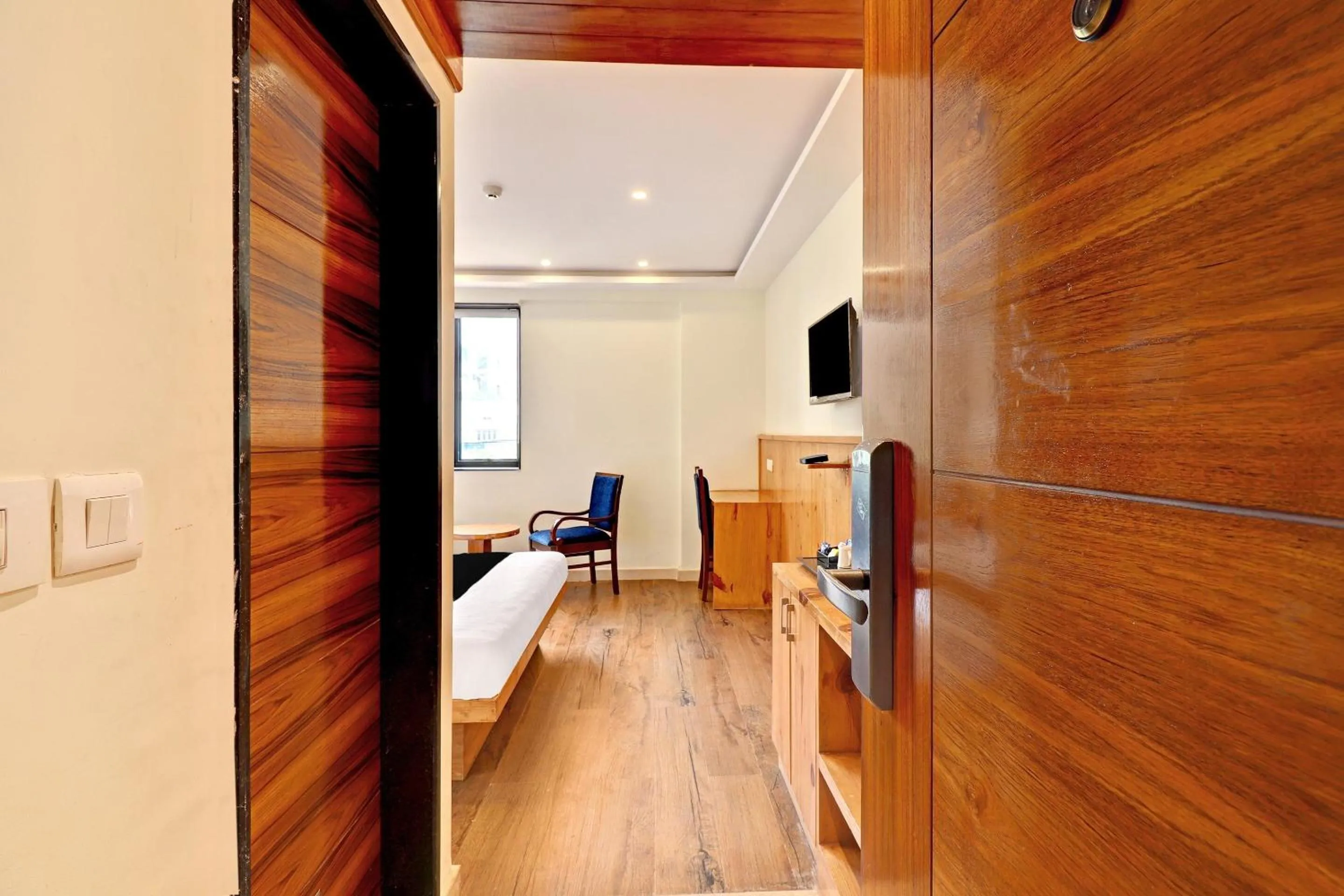 Lobby or reception in Townhouse Nyanappana Halli formerly Hotel La Prosperite