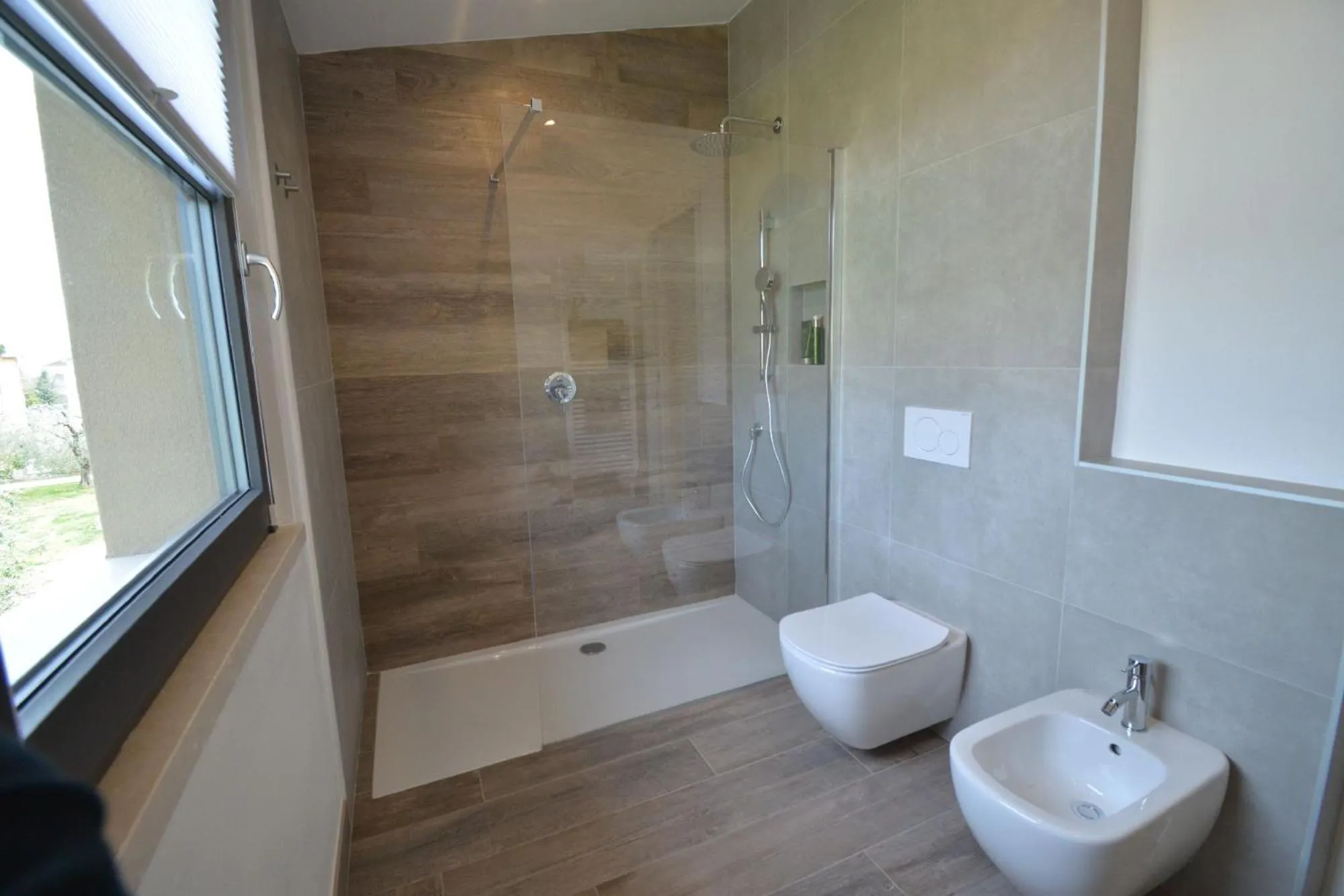 Shower in Bed & Breakfast IL PAJO