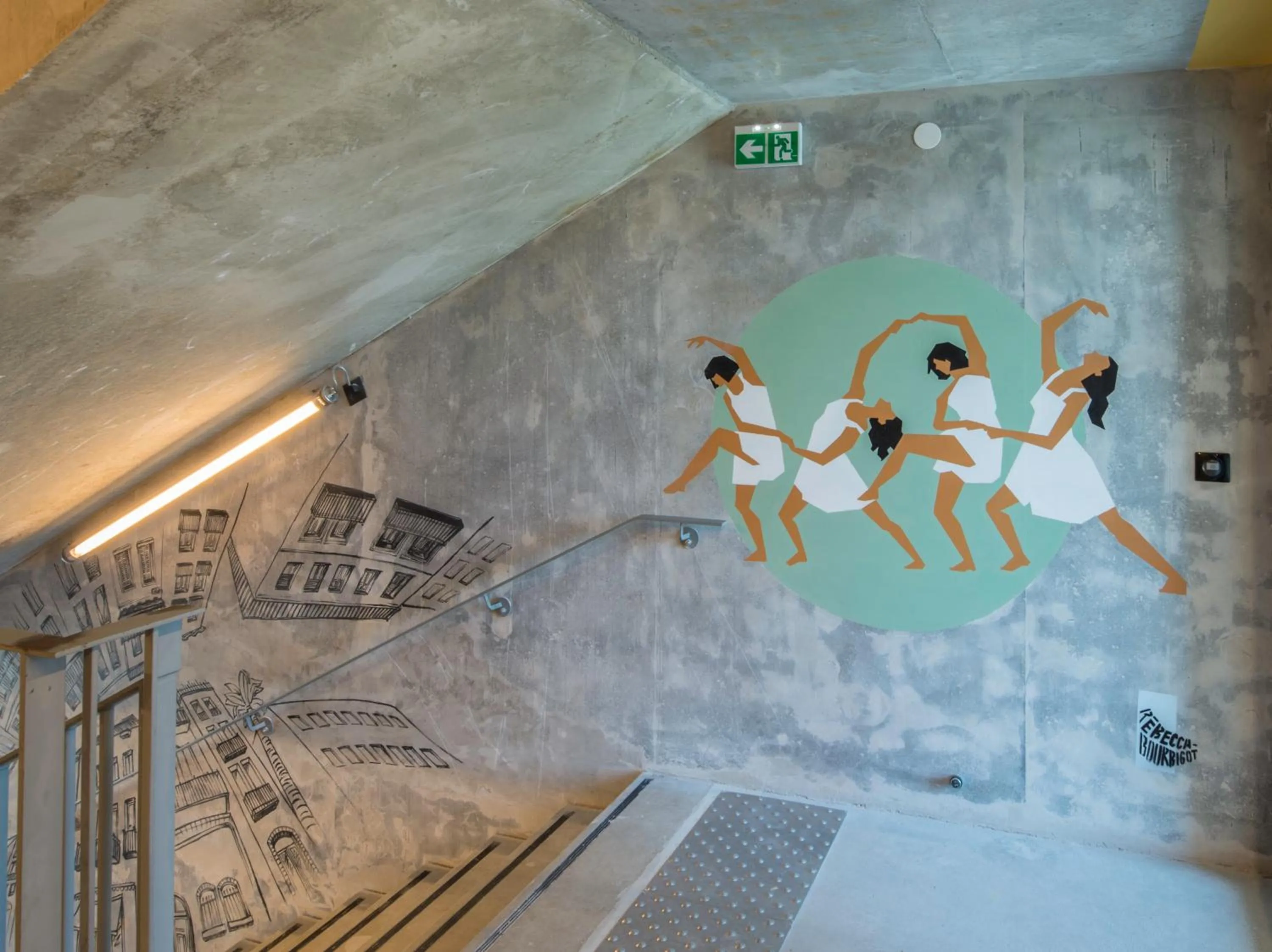 Decorative detail in Eklo Hotels Bordeaux Centre Bastide