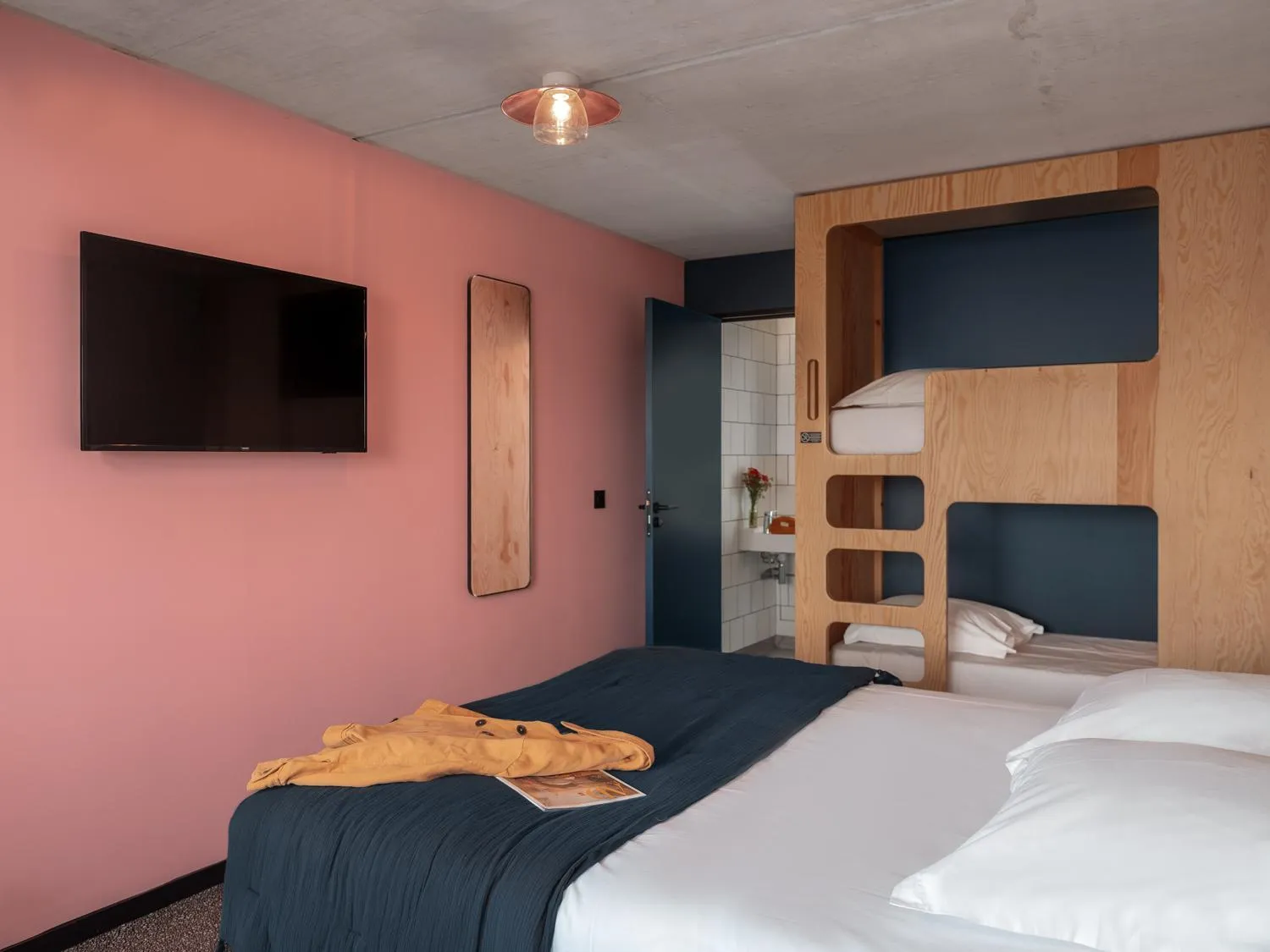 Bedroom, Bed in Eklo Hotels Bordeaux Centre Bastide