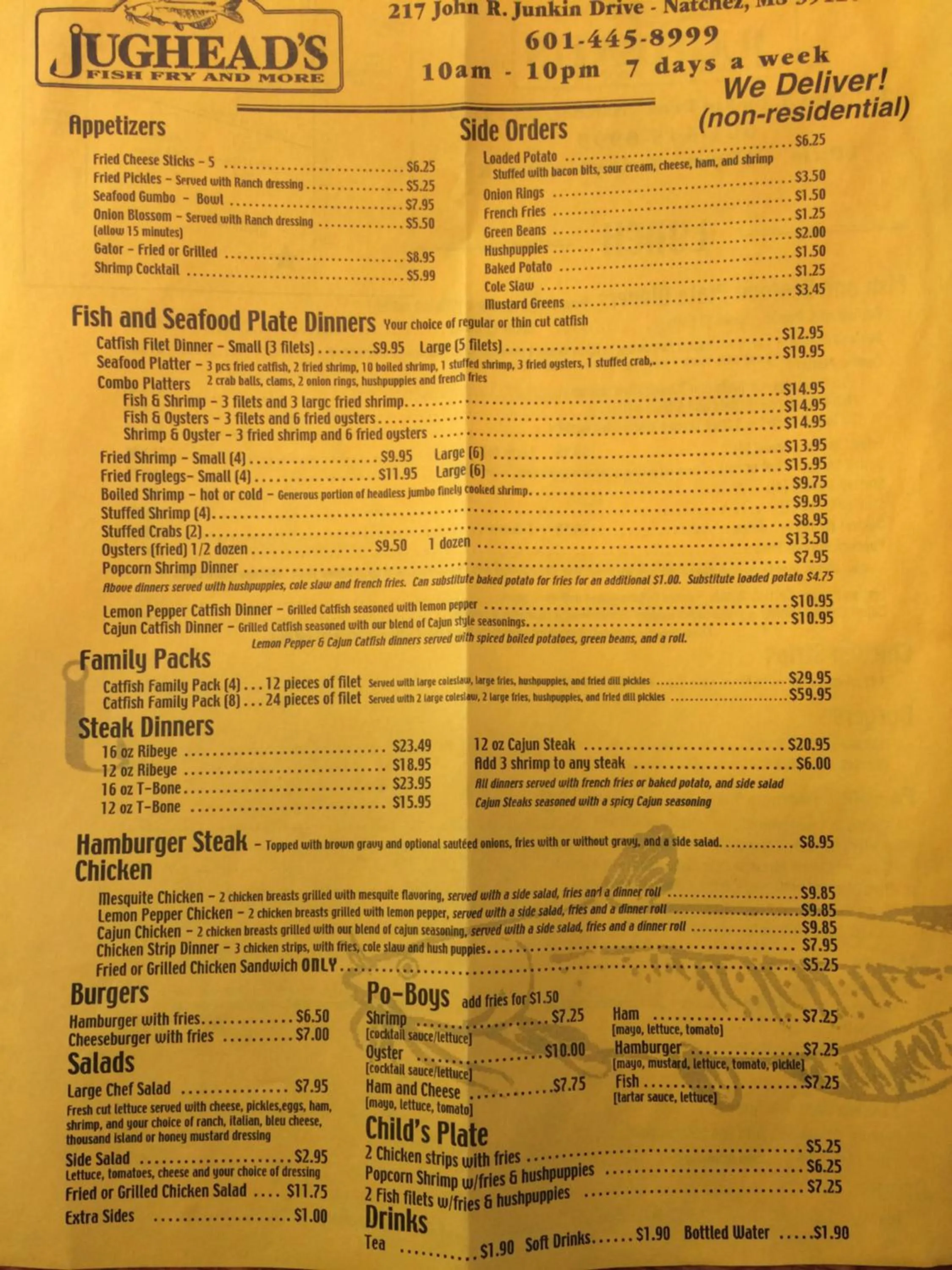 Restaurant/places to eat in FairBridge Inn Express Natchez