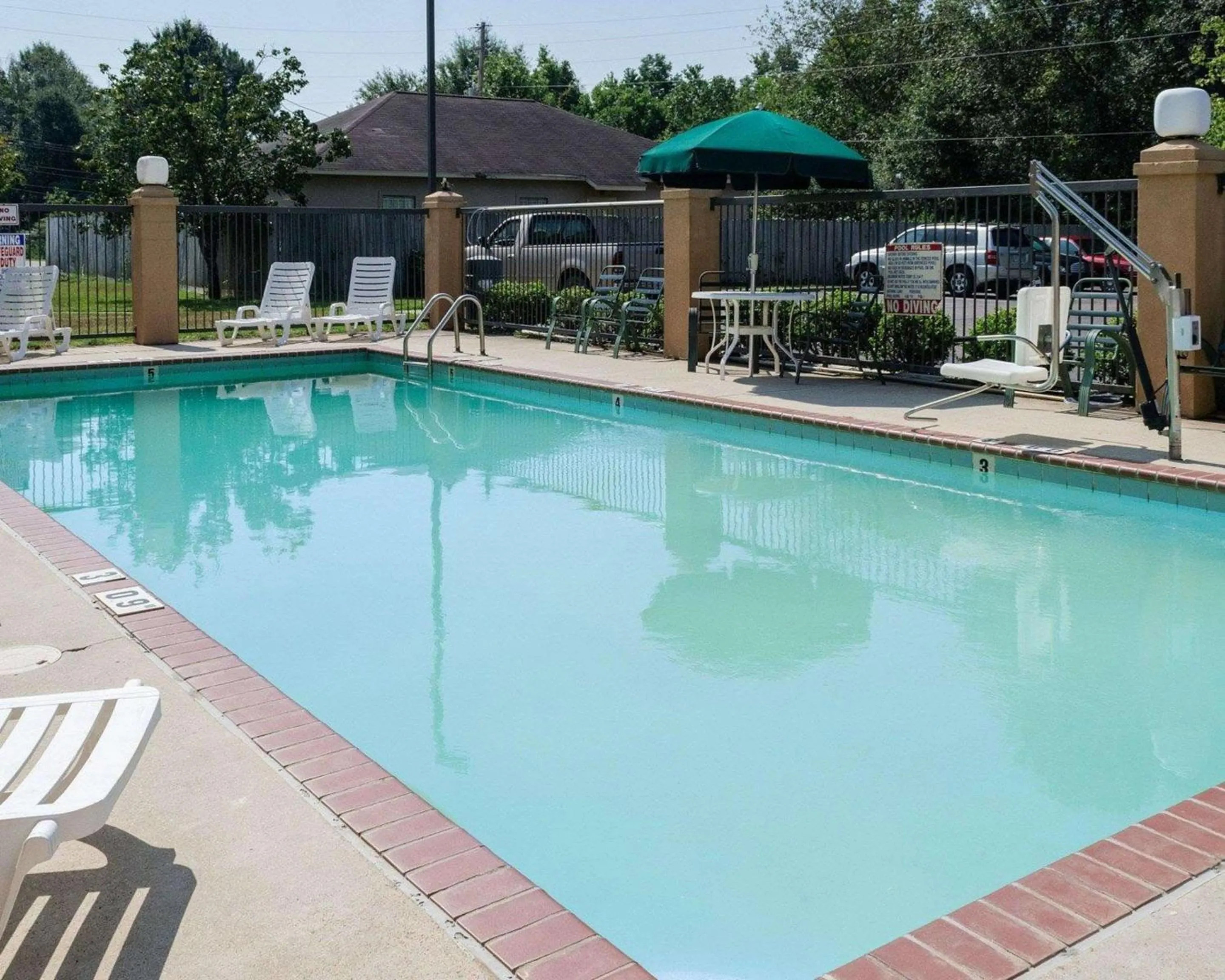 On site in Quality Inn Magee