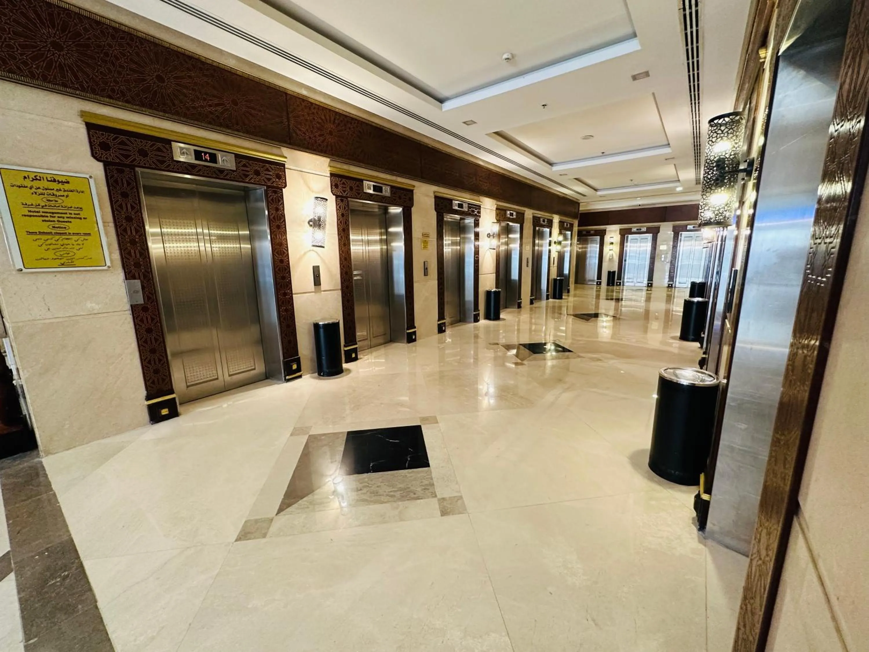 elevator in Saif Al Majd Hotel
