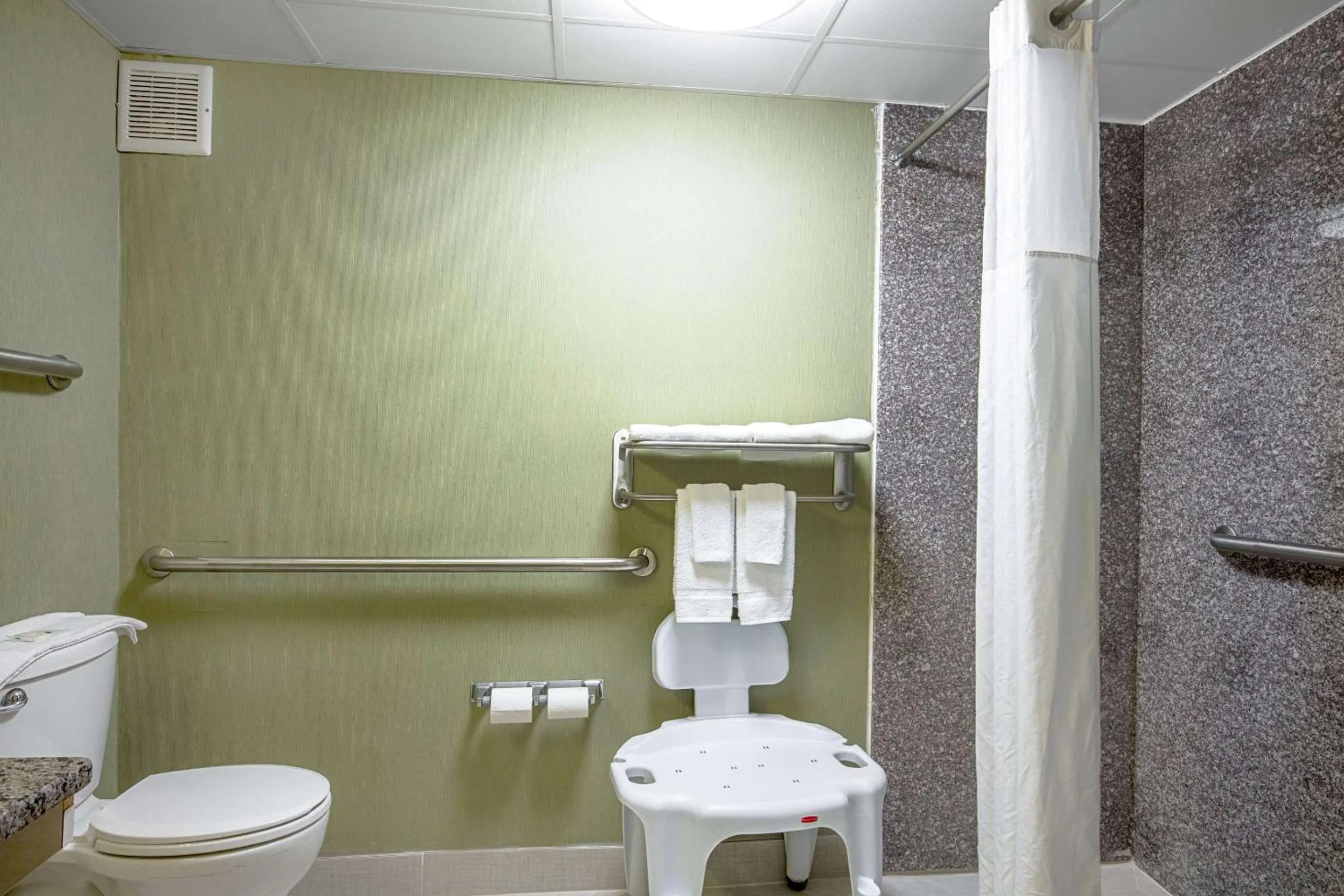 Bathroom in Quality Inn Holly Springs South