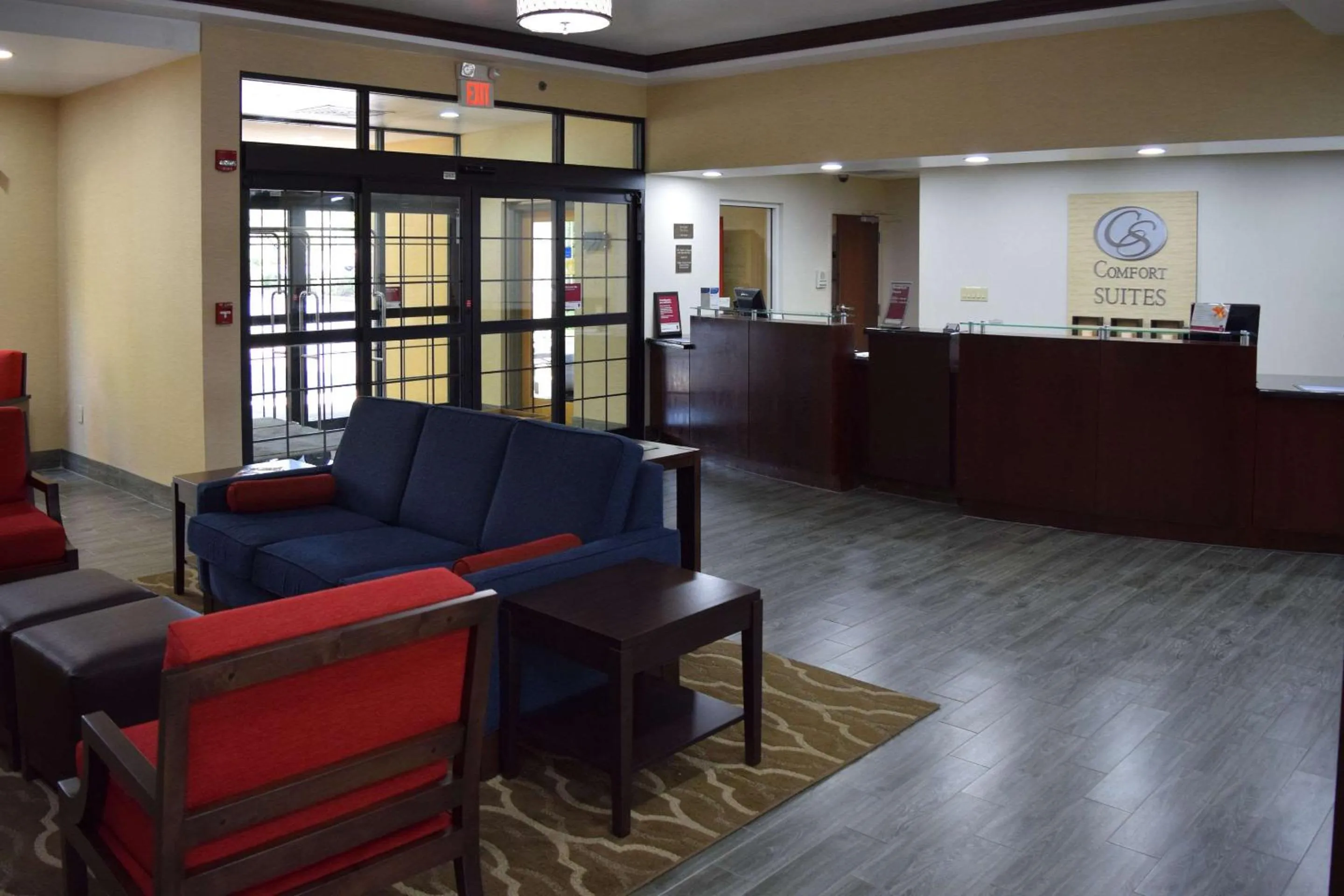 Lobby or reception in Comfort Suites Olive Branch - Memphis South