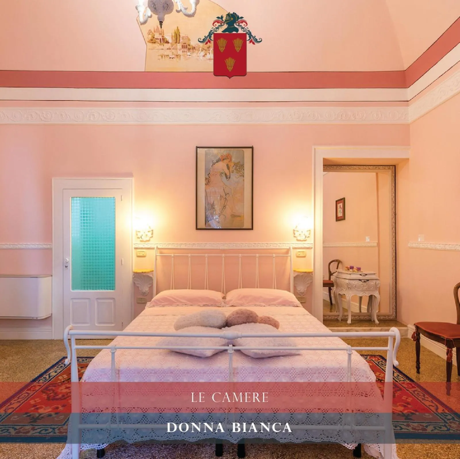 Photo of the whole room in Palazzo Tre Cardi