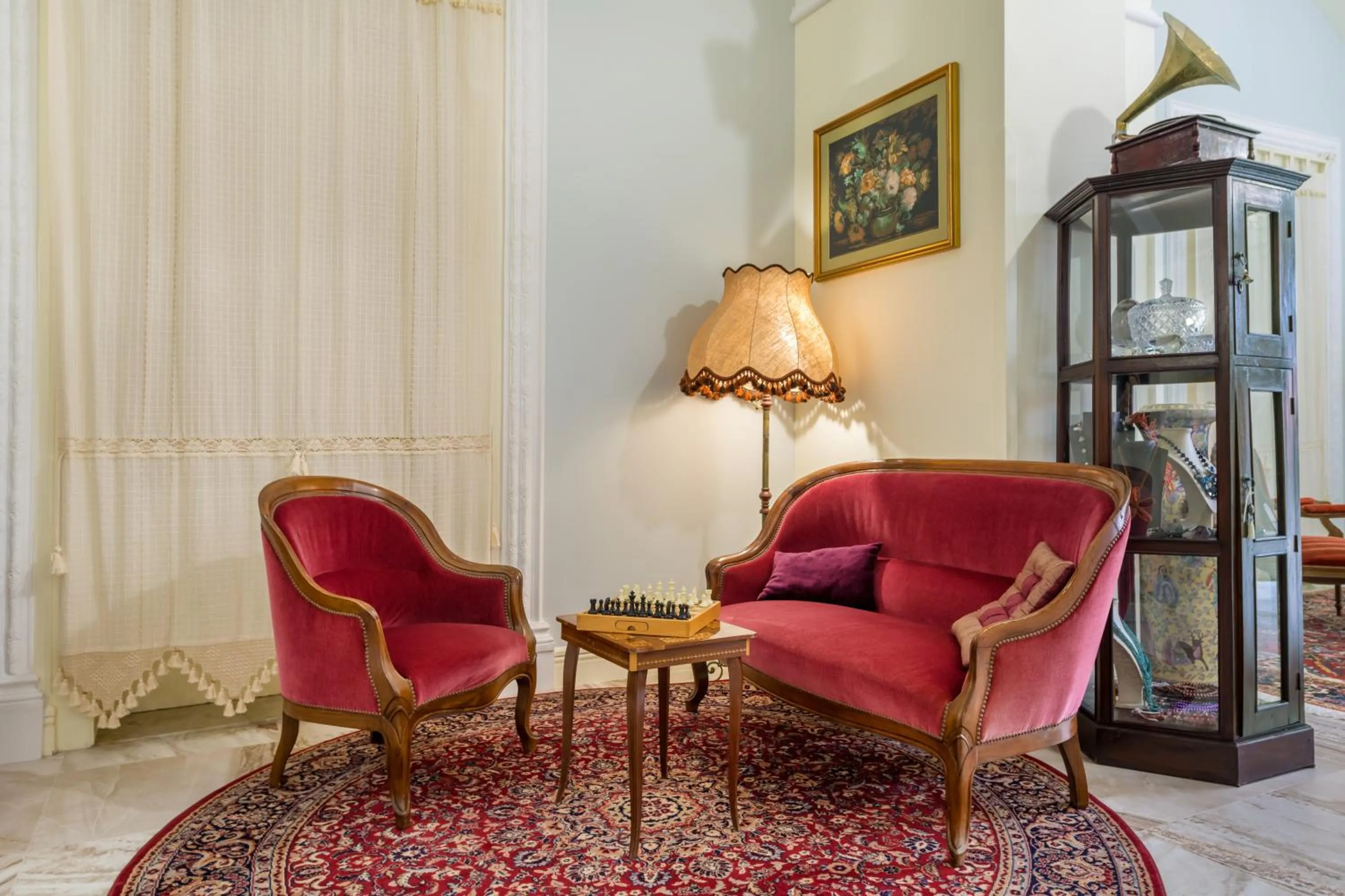 Communal lounge/ TV room in Palazzo Tre Cardi