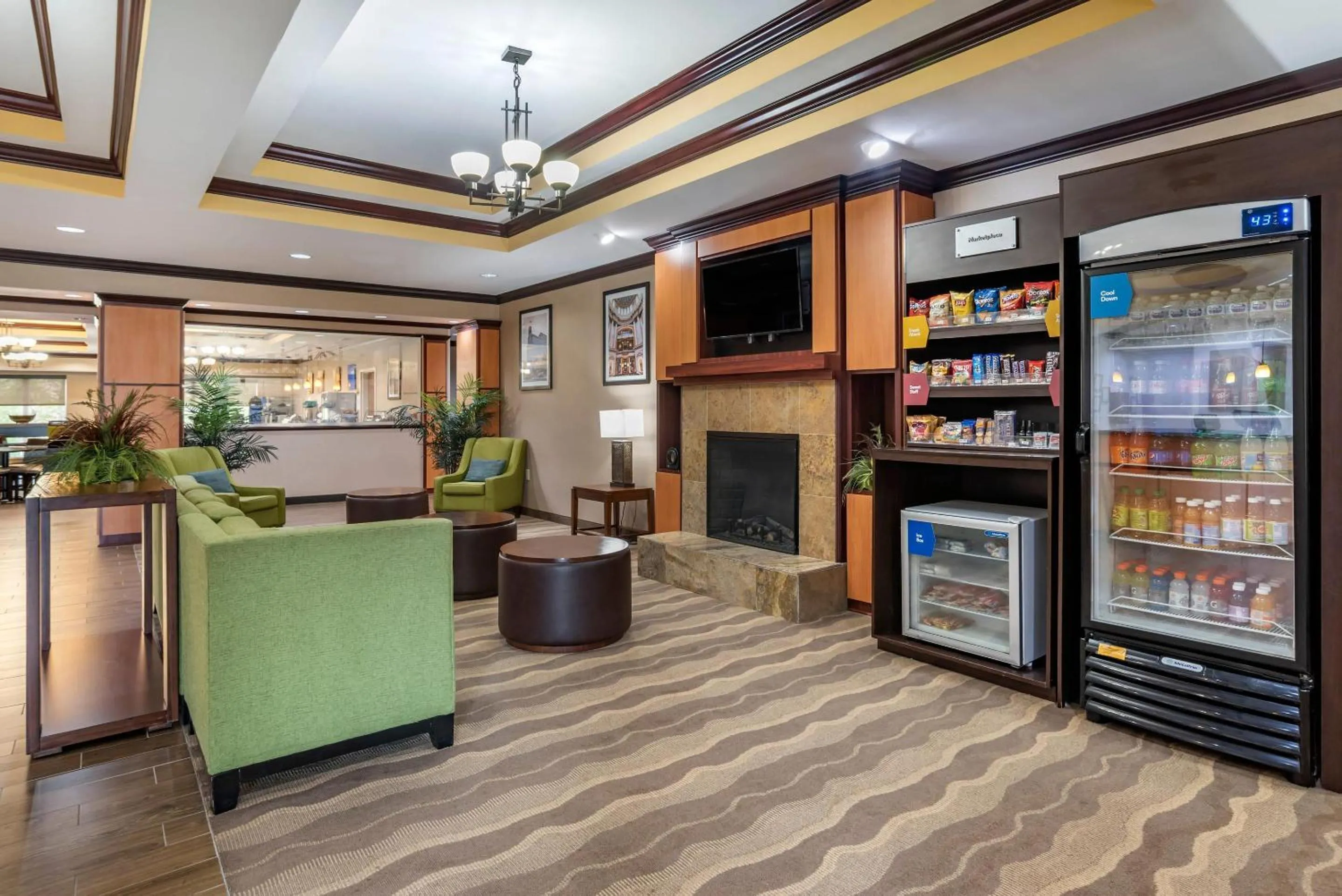 Lobby or reception in Comfort Suites Vicksburg