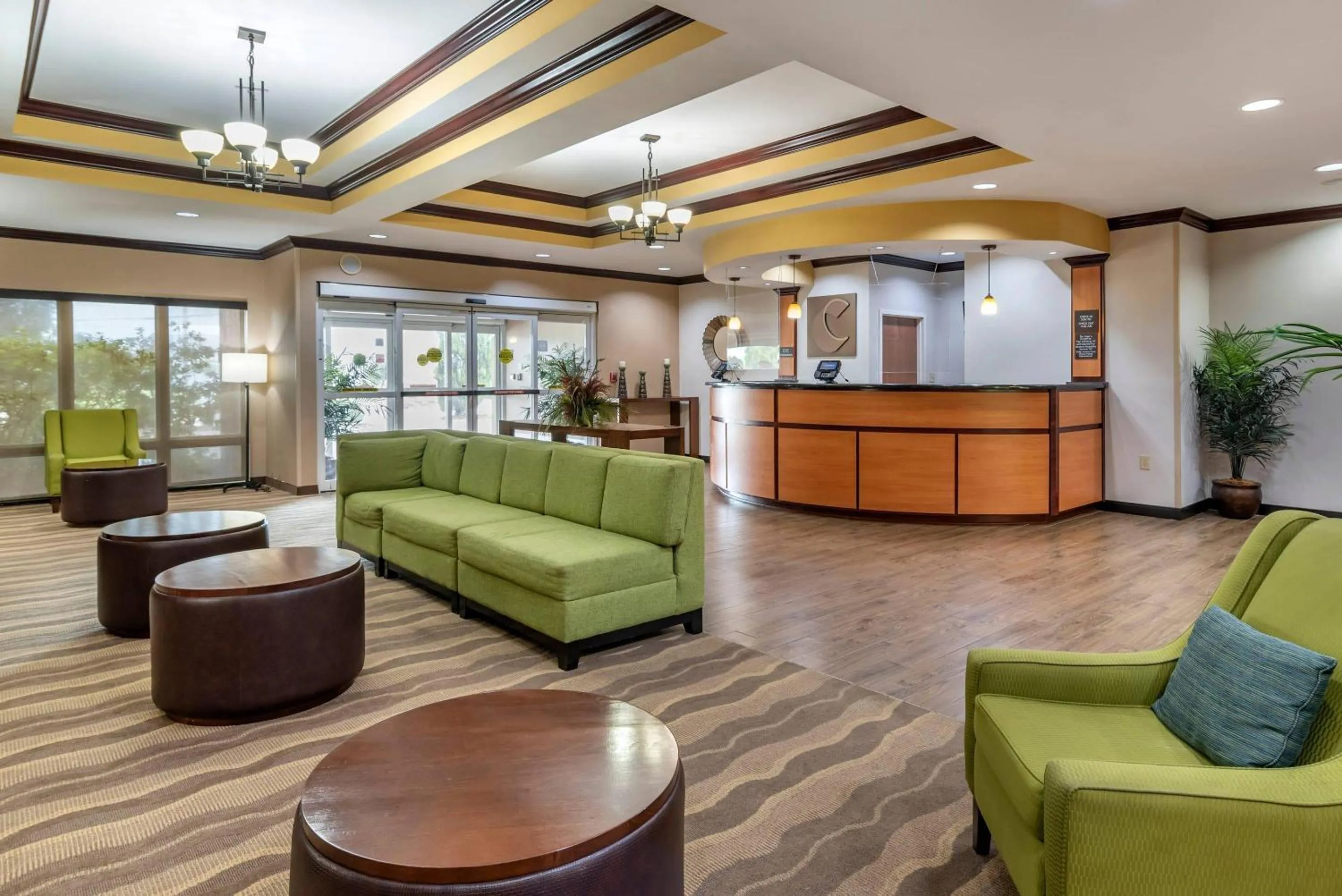 Lobby or reception in Comfort Suites Vicksburg