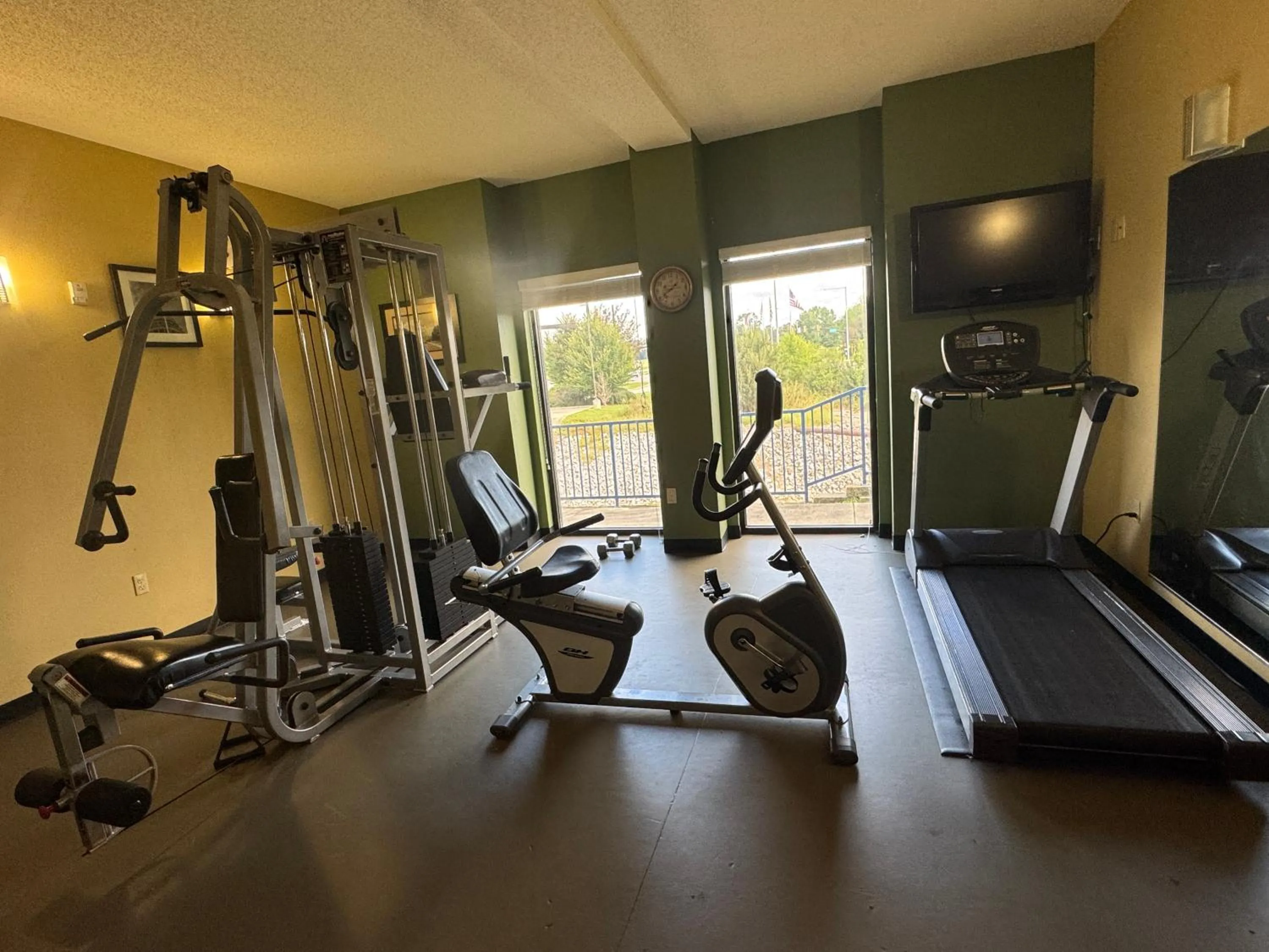 Fitness centre/facilities in Sleep Inn & Suites Hattiesburg North