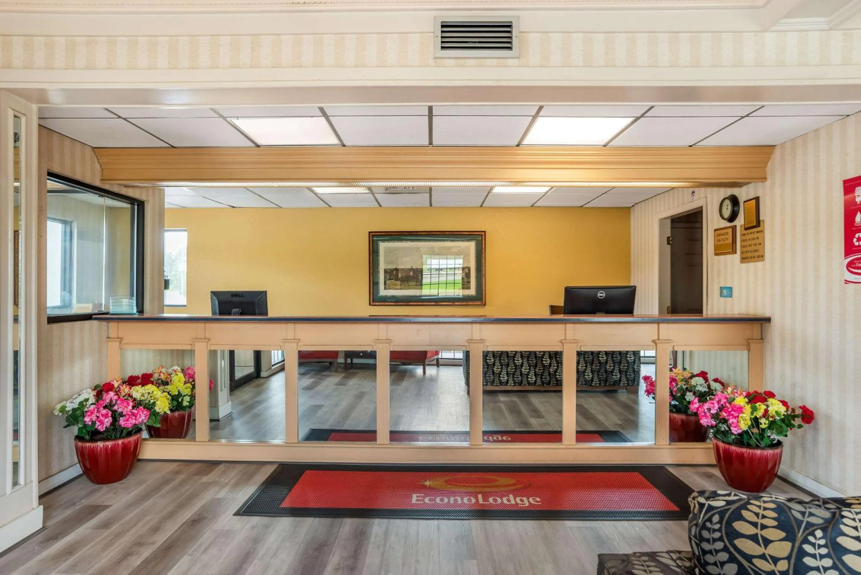 Lobby or reception in Econo Lodge Inn & Suites Philadelphia MS