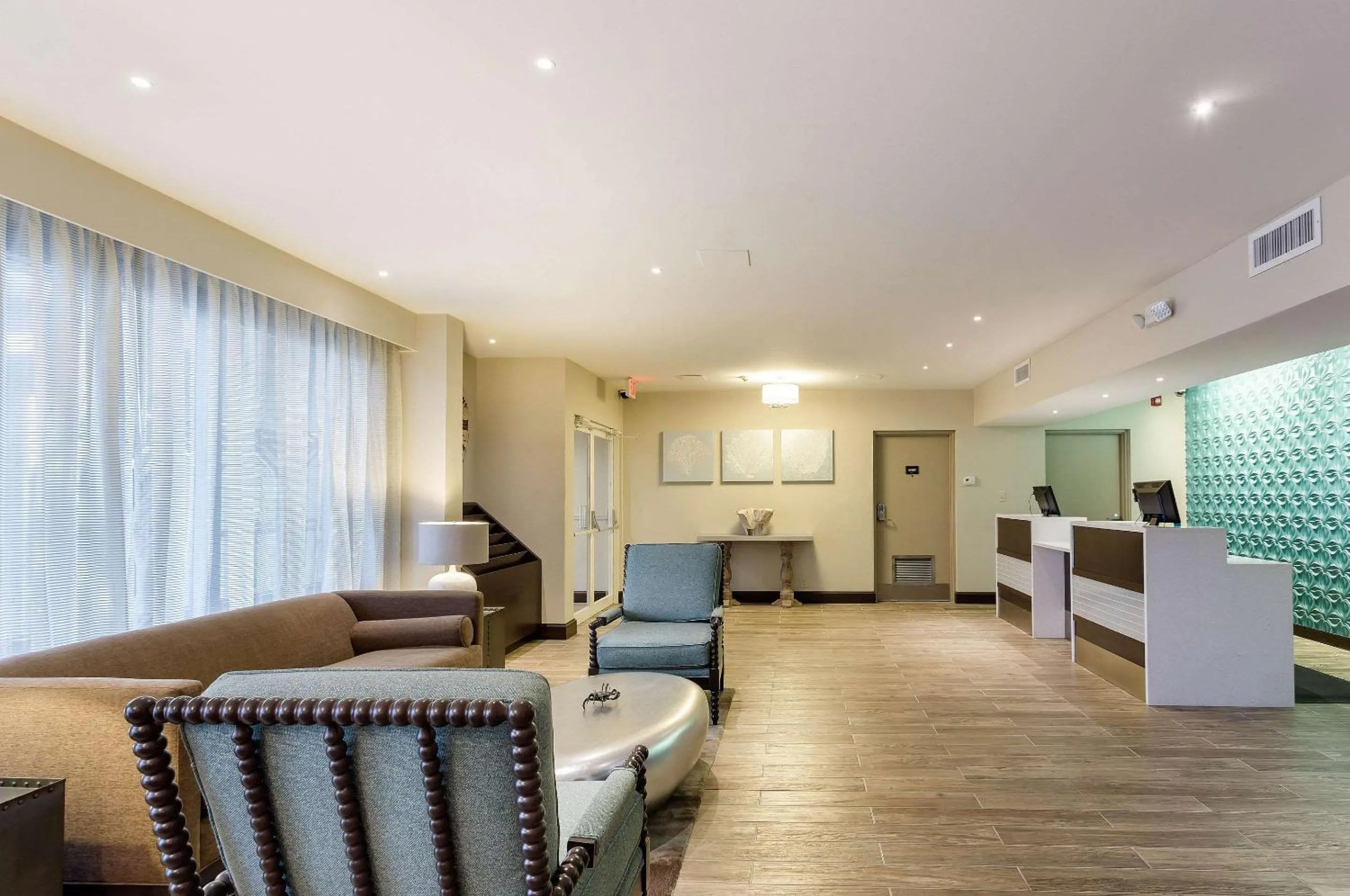 Lobby or reception in Quality Inn Gulfport I-10