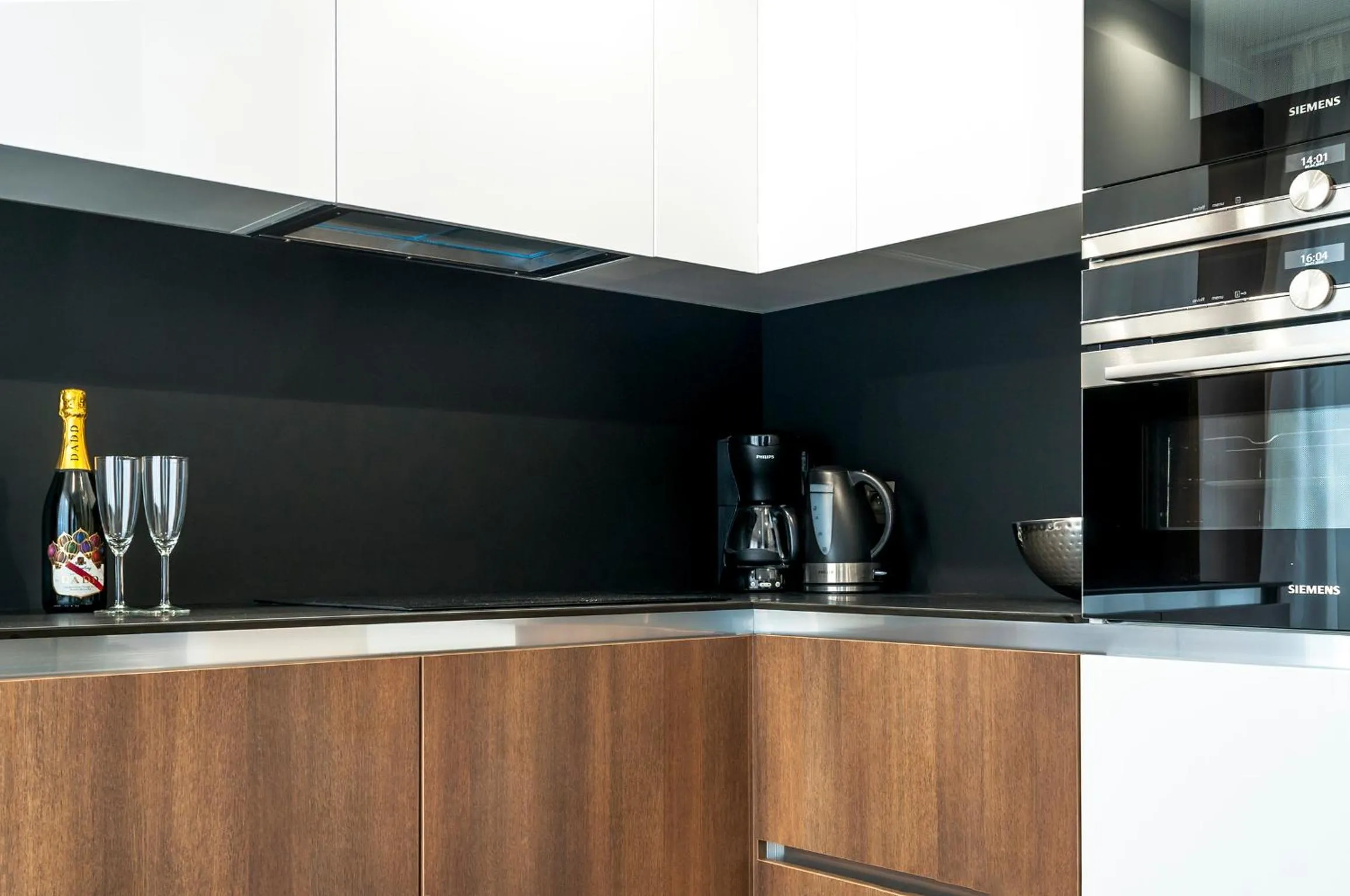 Kitchen or kitchenette in Aparthotel Residence Agenda