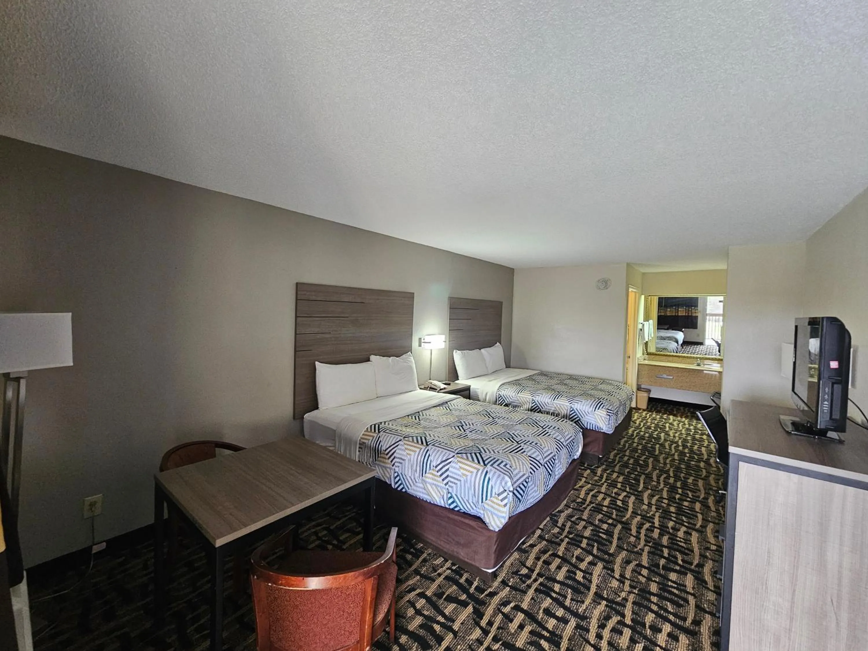 Bedroom, Bed in Motel 6 Jackson MS Southwest